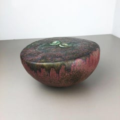 Große keramische Atelier Keramik Vase Objekt von Otto Meier Bremen Deutschland 1960s