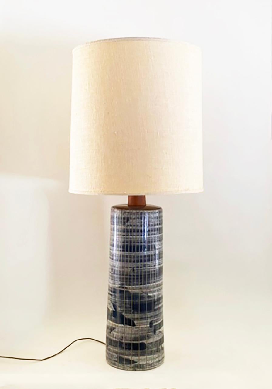 Here is perhaps the largest of all the table lamps designed by Gordon and Jane Martz for Marshall Studios. The lamp is over 41