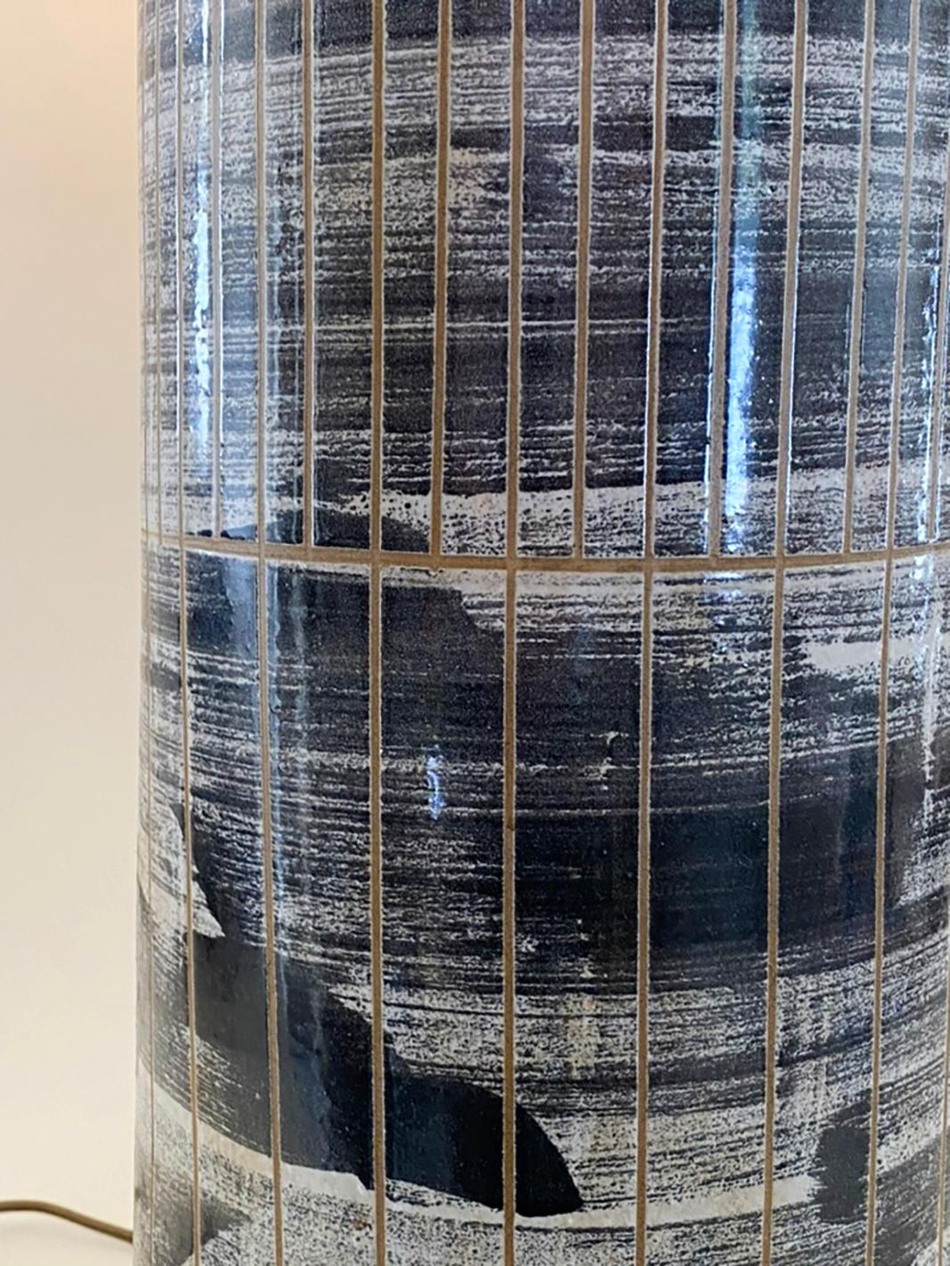 Large Ceramic Table Lamp by Gordon & Jane Martz for Marshall Studios For Sale 2