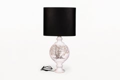 Large Ceramic Table Lamp by Jean Marais, Circa 1950, France