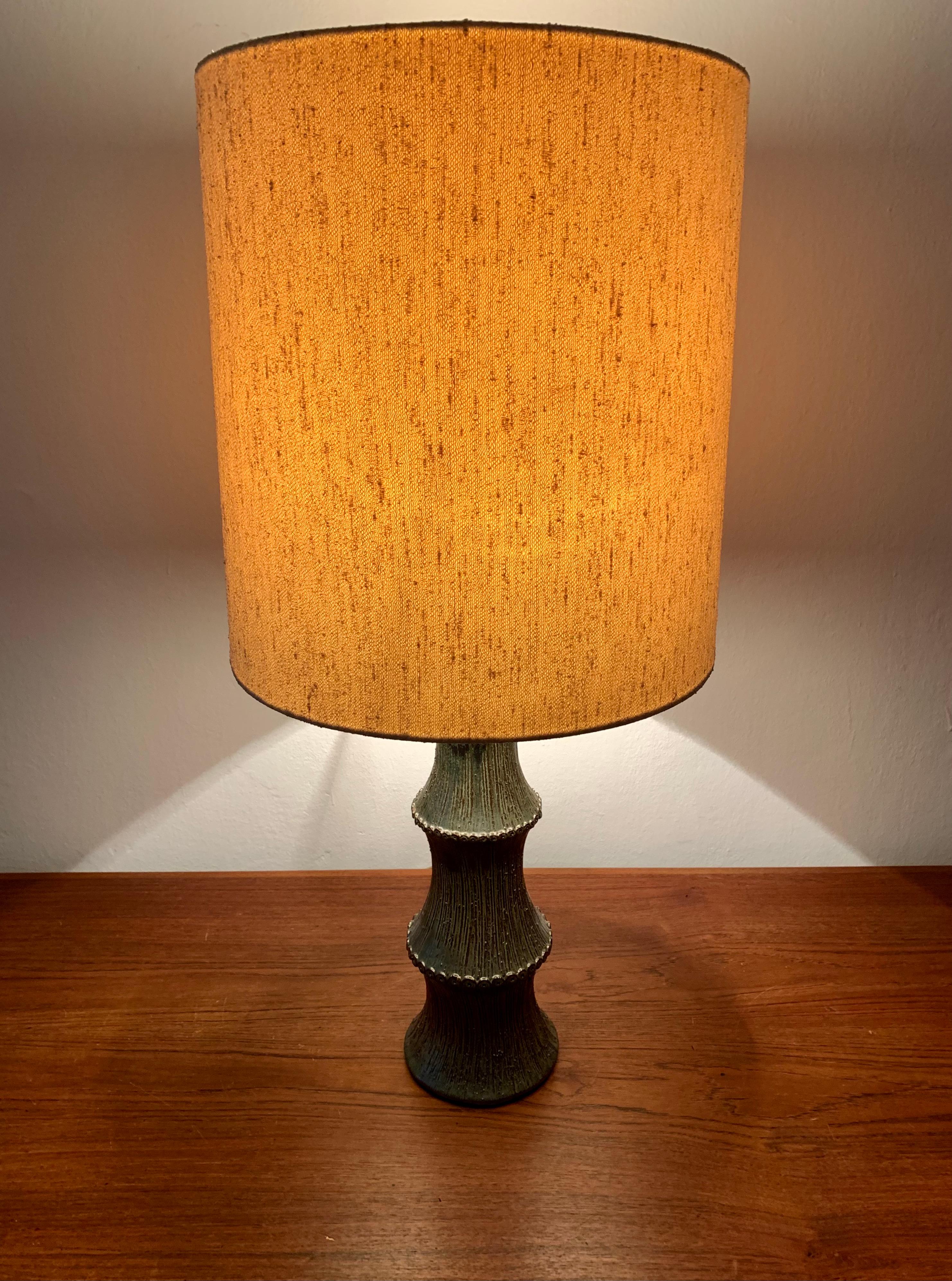Large Ceramic Table Lamp For Sale 4