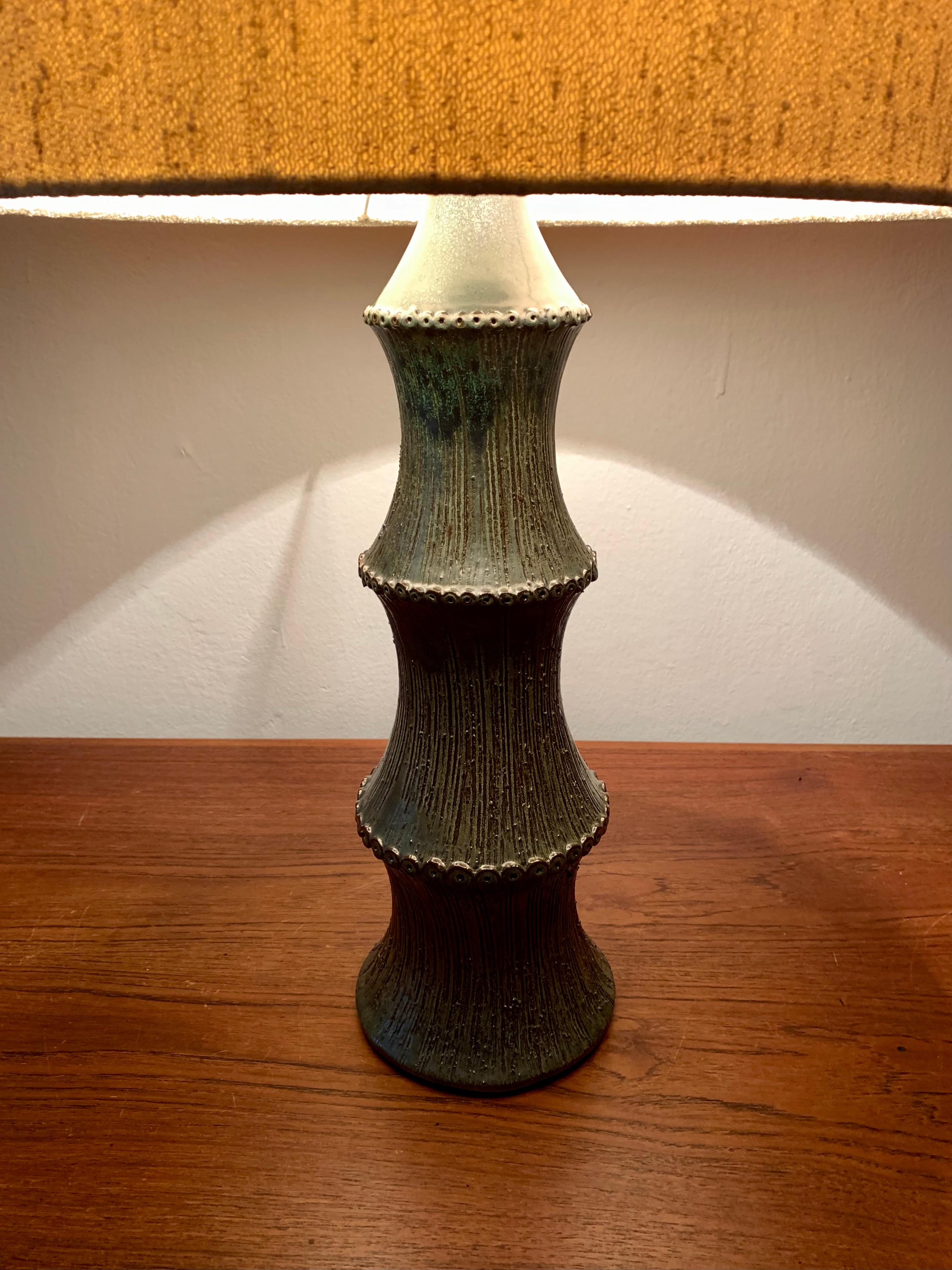 Large Ceramic Table Lamp For Sale 5