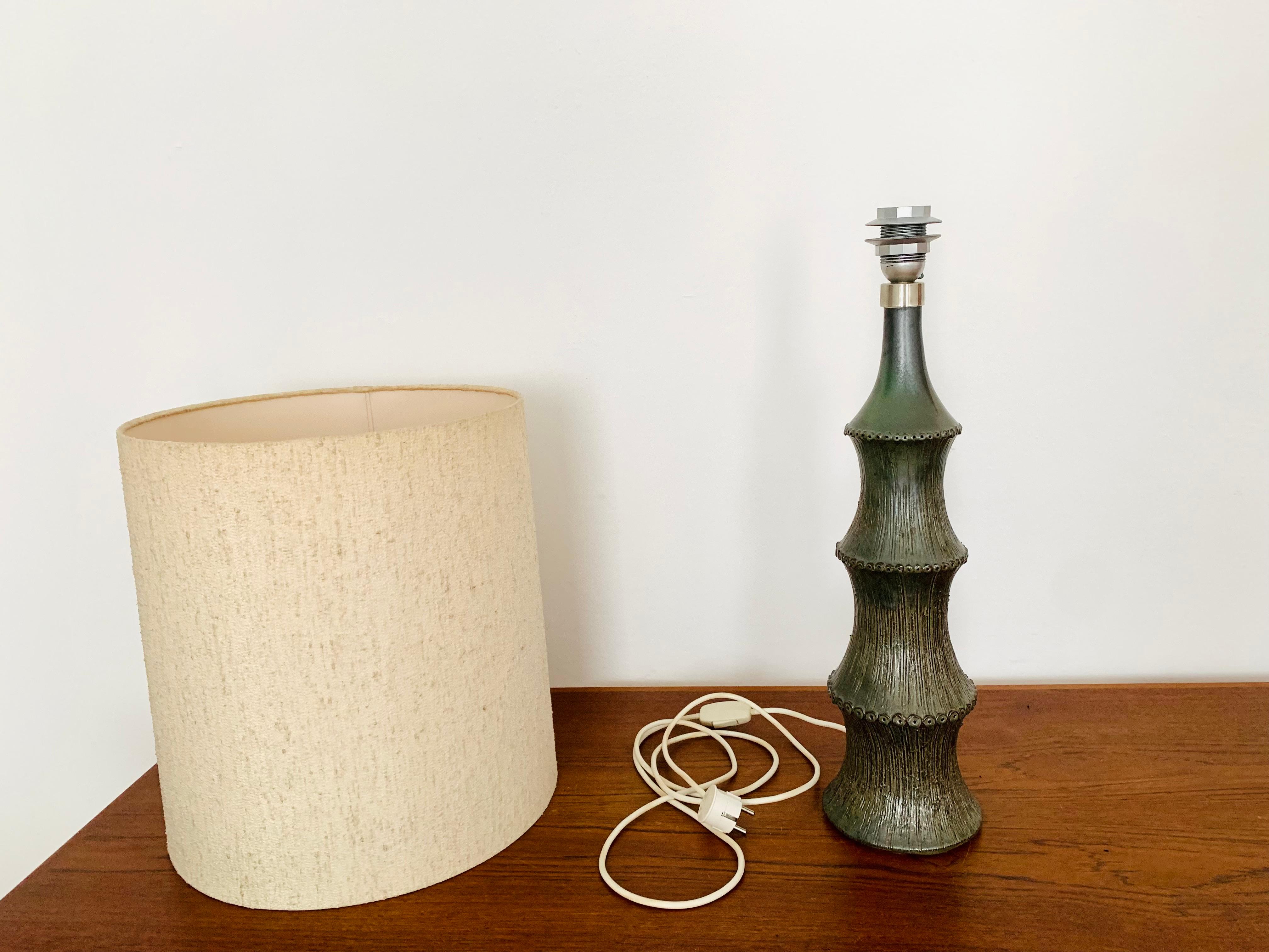 Large Ceramic Table Lamp For Sale 6