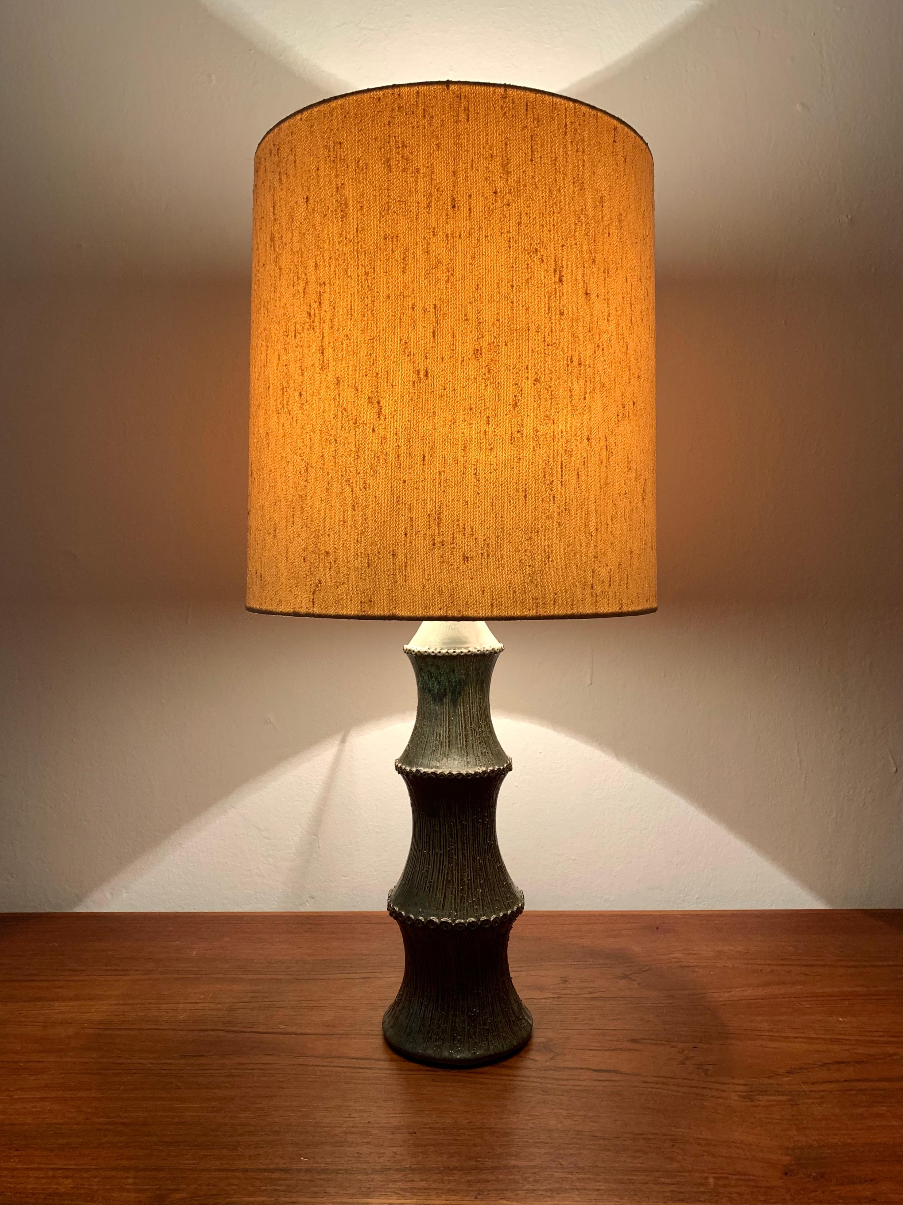 Large Ceramic Table Lamp For Sale 2