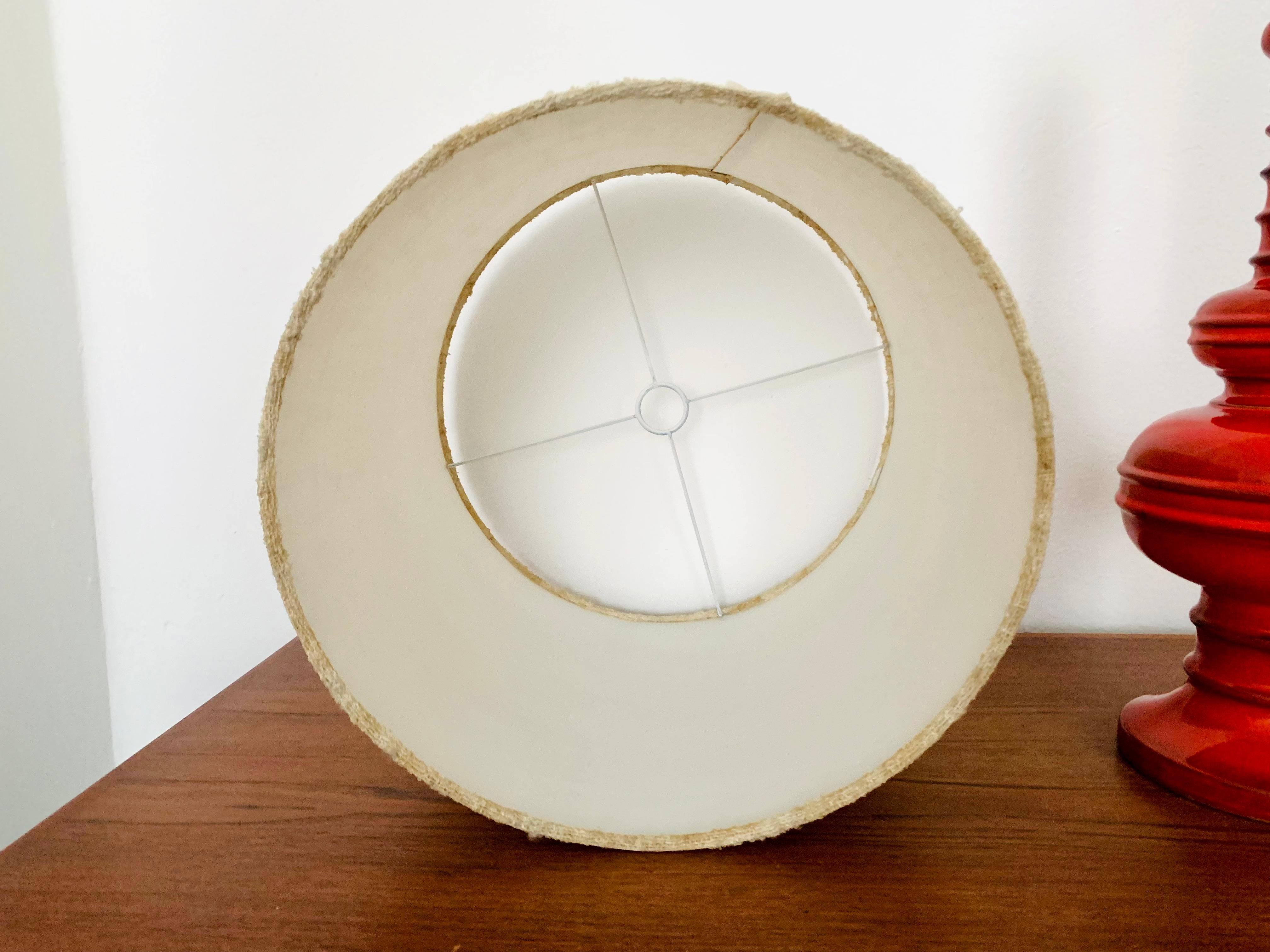 Large Ceramic Table Lamp from Goebel For Sale 7