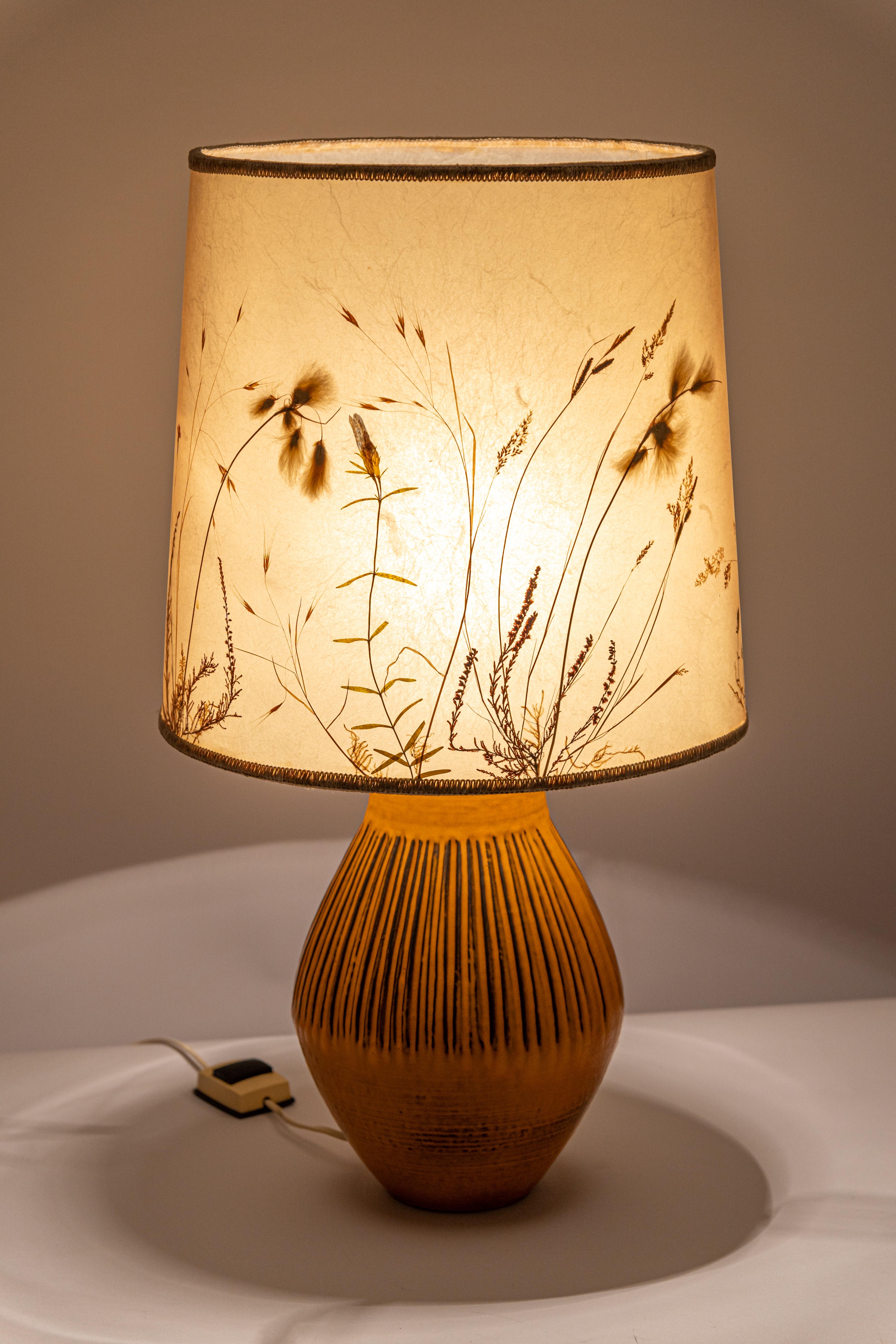 Large Ceramic Table Lamp, Germany, 1970s 1