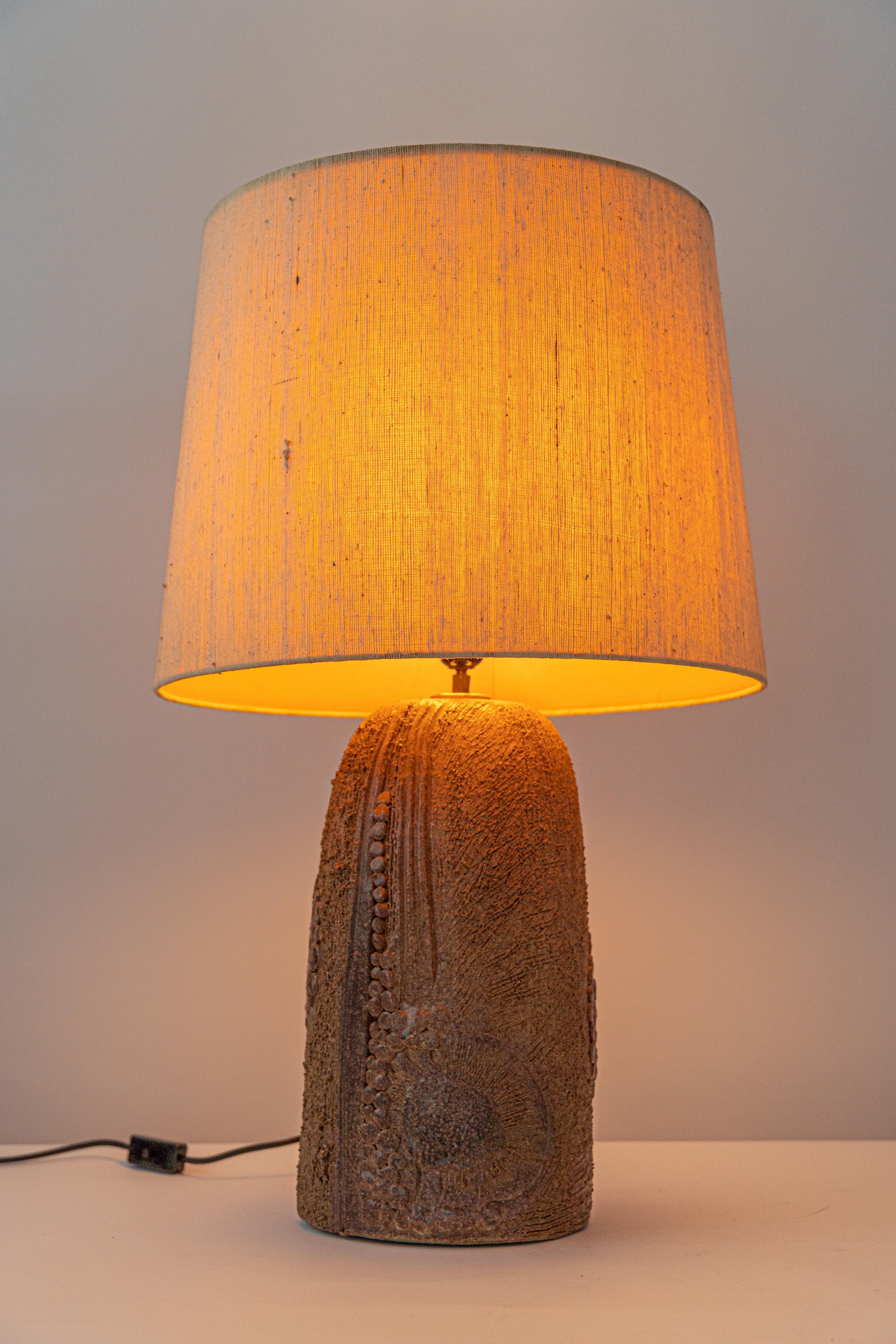 Large Ceramic Table Lamp, Germany, 1970s 2