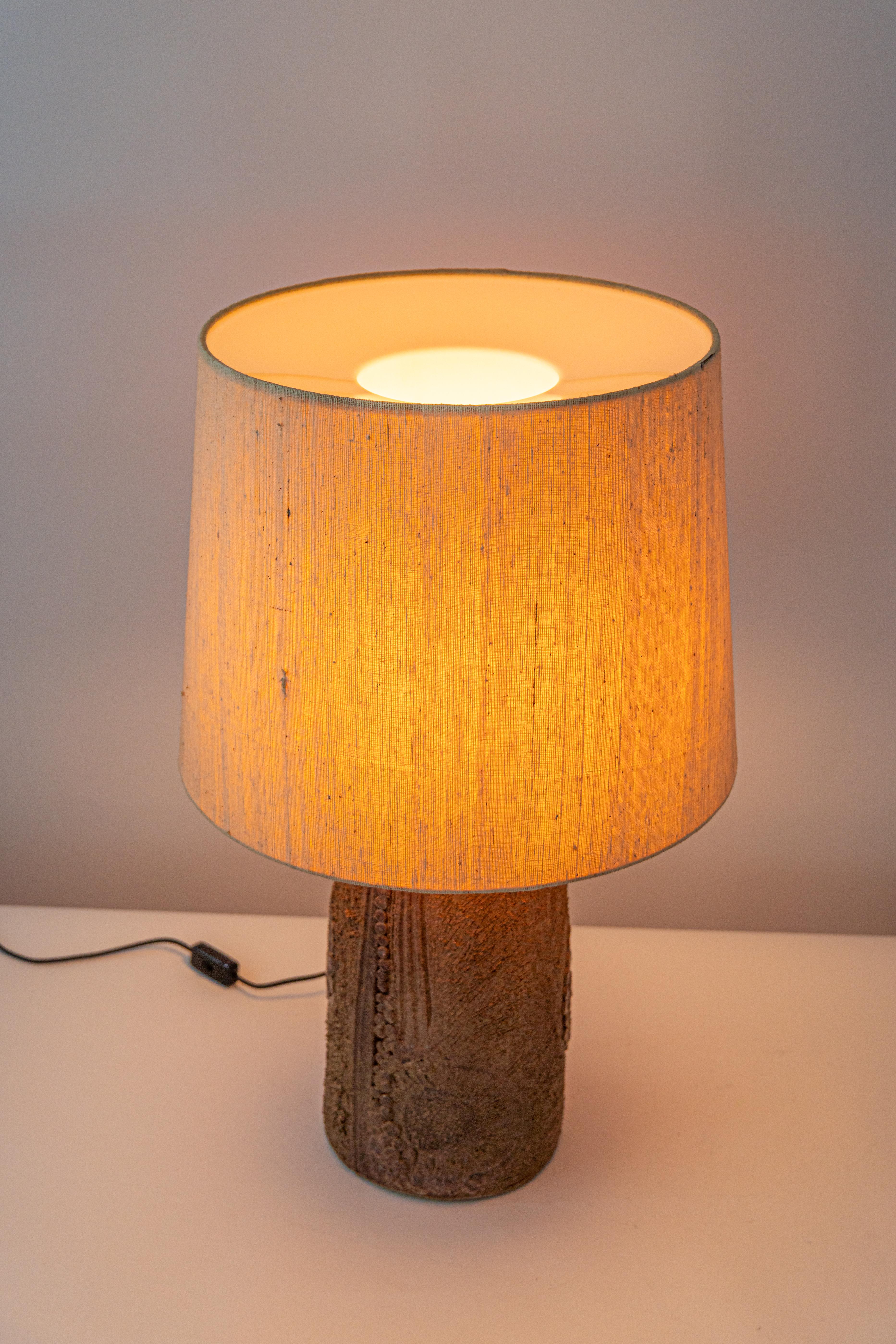 Large Ceramic Table Lamp, Germany, 1970s 4