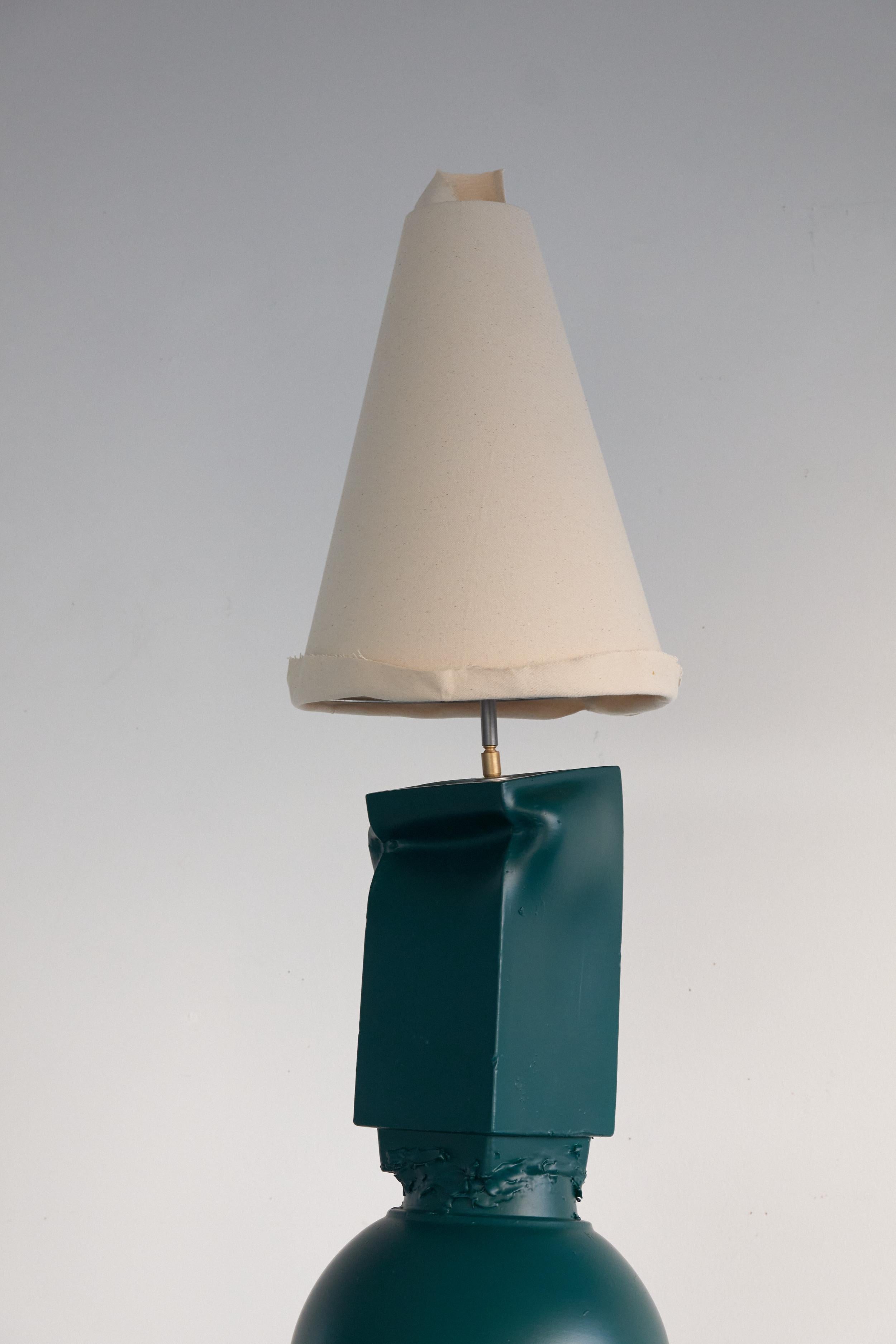 Post Modern, Brutalist, Deconstructivist, Sculptural Lamp, Any Color. Italy For Sale 4