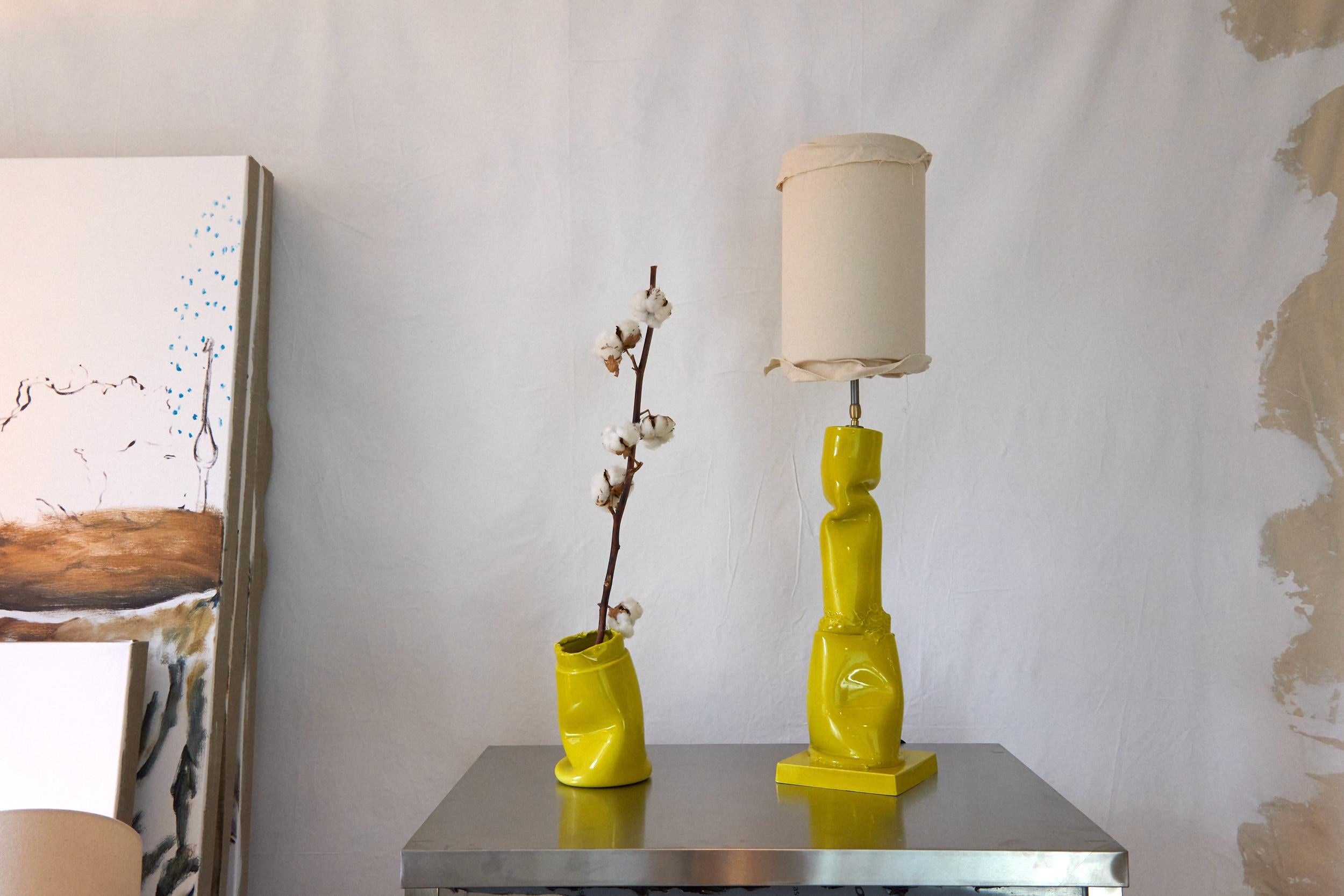 Post Modern, Brutalist, Deconstructivist, Sculptural Lamp, Any Color. Italy For Sale 8