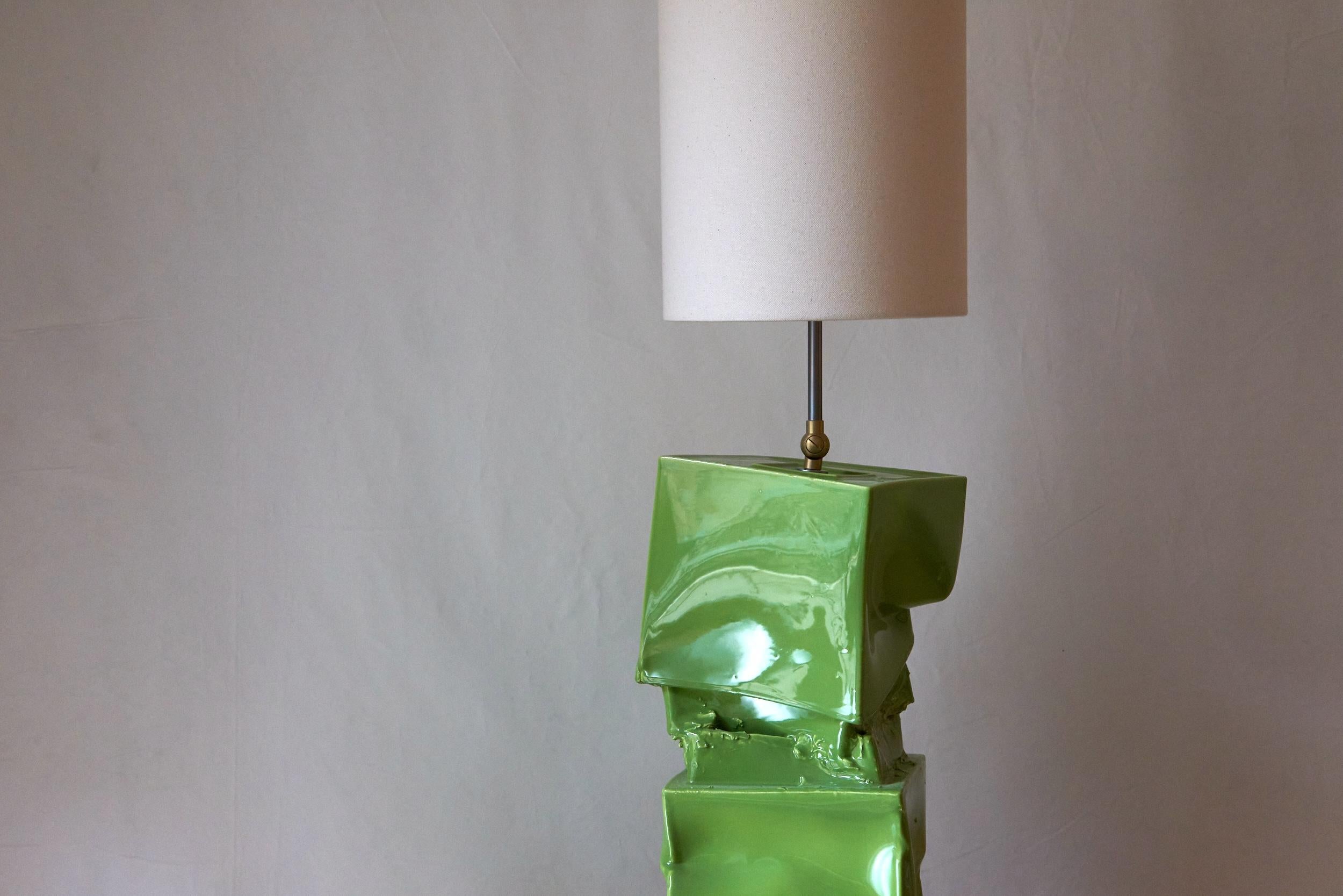 Post-Modern Post Modern, Brutalist, Deconstructivist, Sculptural Lamp, Any Color. Italy For Sale