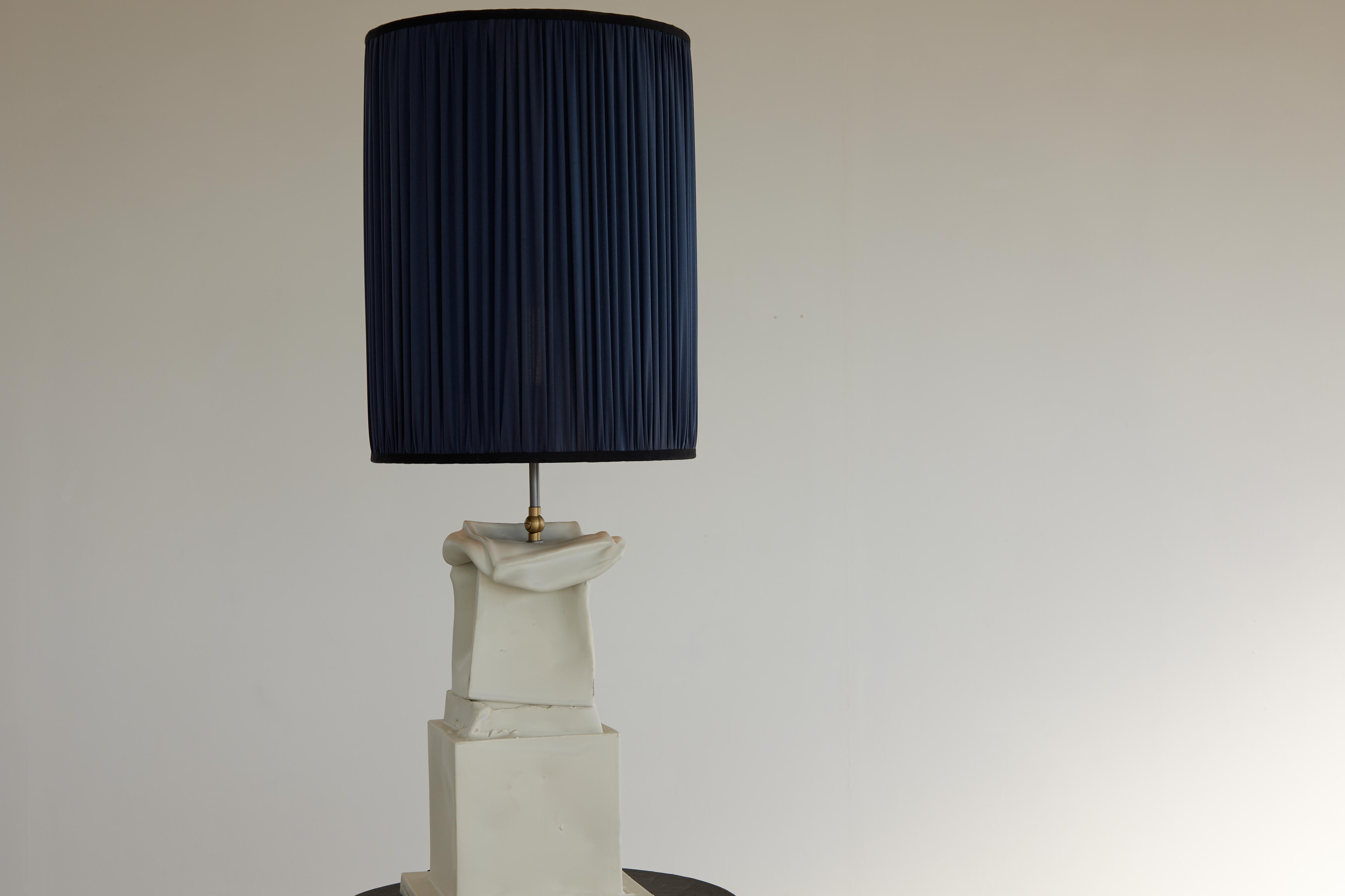 Post Modern, Brutalist, Deconstructivist, Sculptural Lamp, Any Color. Italy In New Condition For Sale In New York, NY