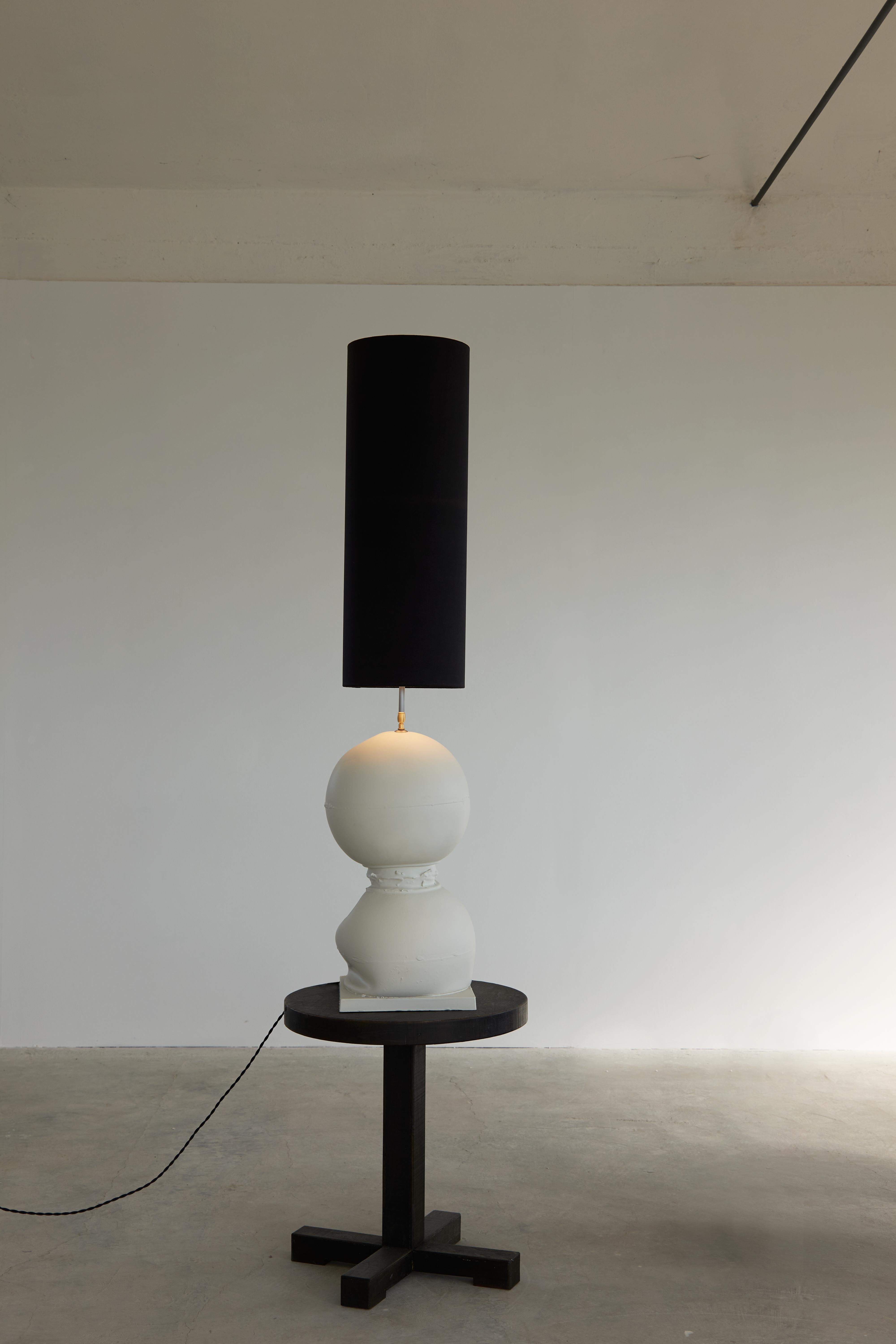 Ceramic Post Modern, Brutalist, Deconstructivist, Sculptural Lamp, Any Color. Italy For Sale