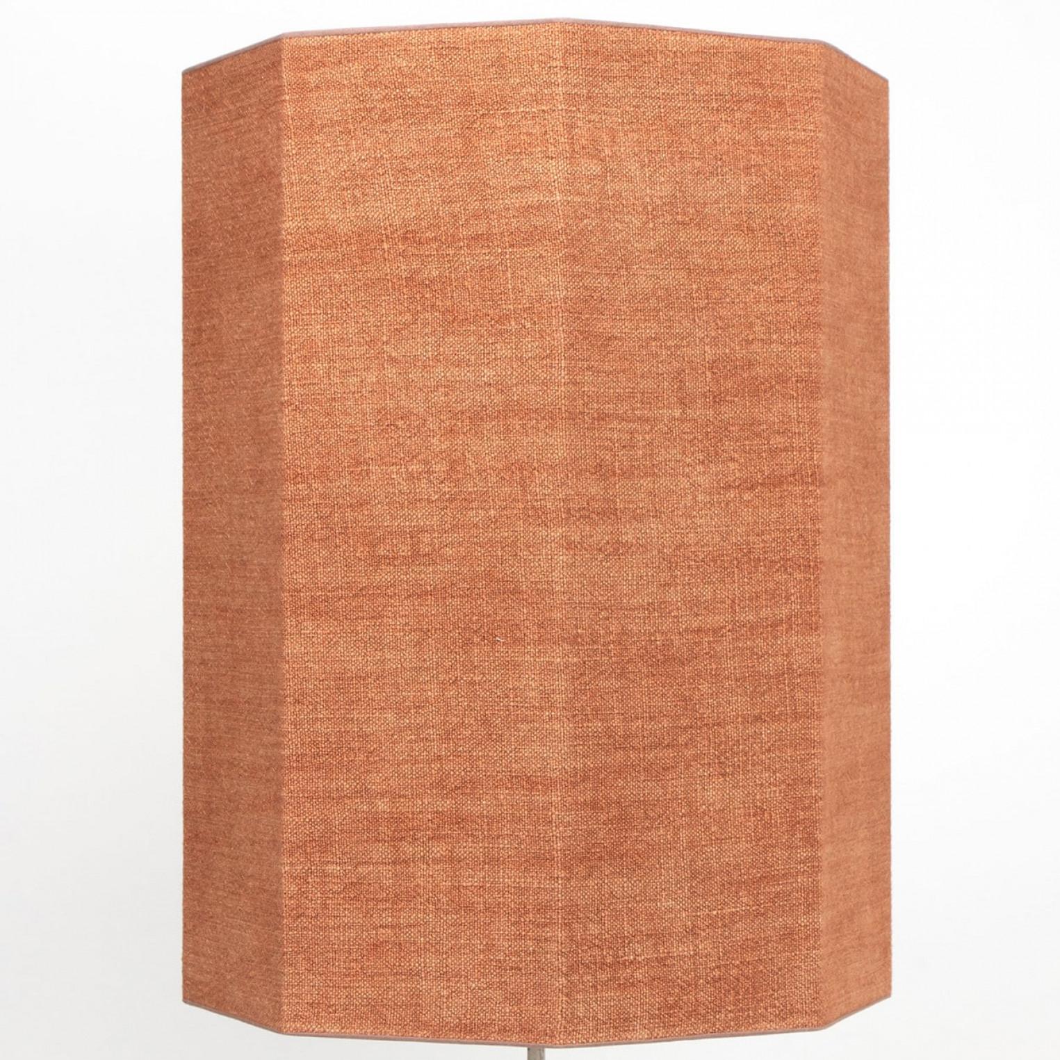 Gran lámpara de mesa de cerámica con pantalla a medida de René Houben Alemán en venta