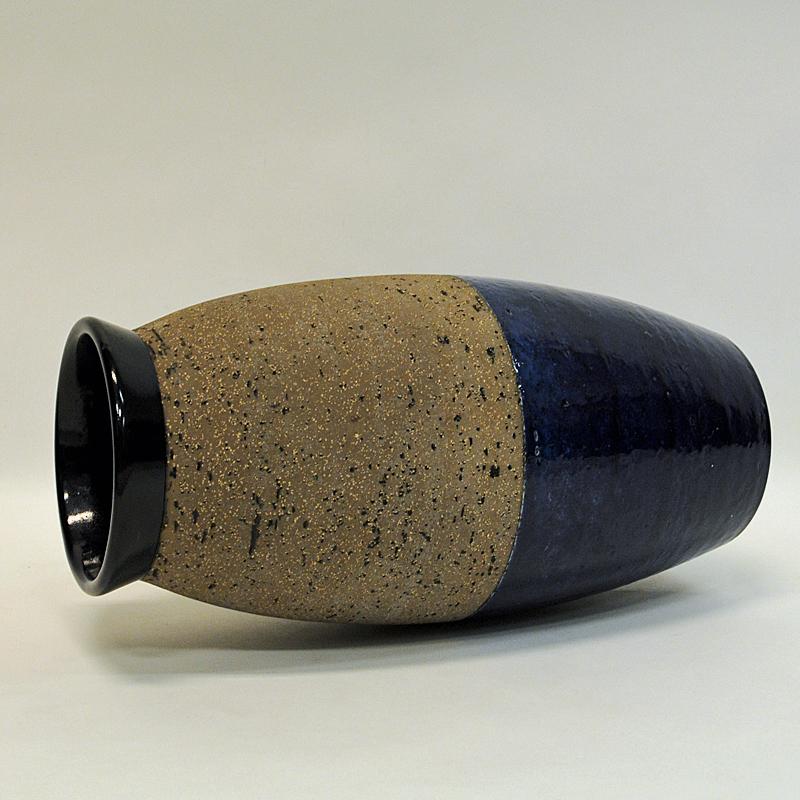 Glazed Large Ceramic vase Atoll by Mari Simmulson, Upsala-Ekeby, Sweden, 1966