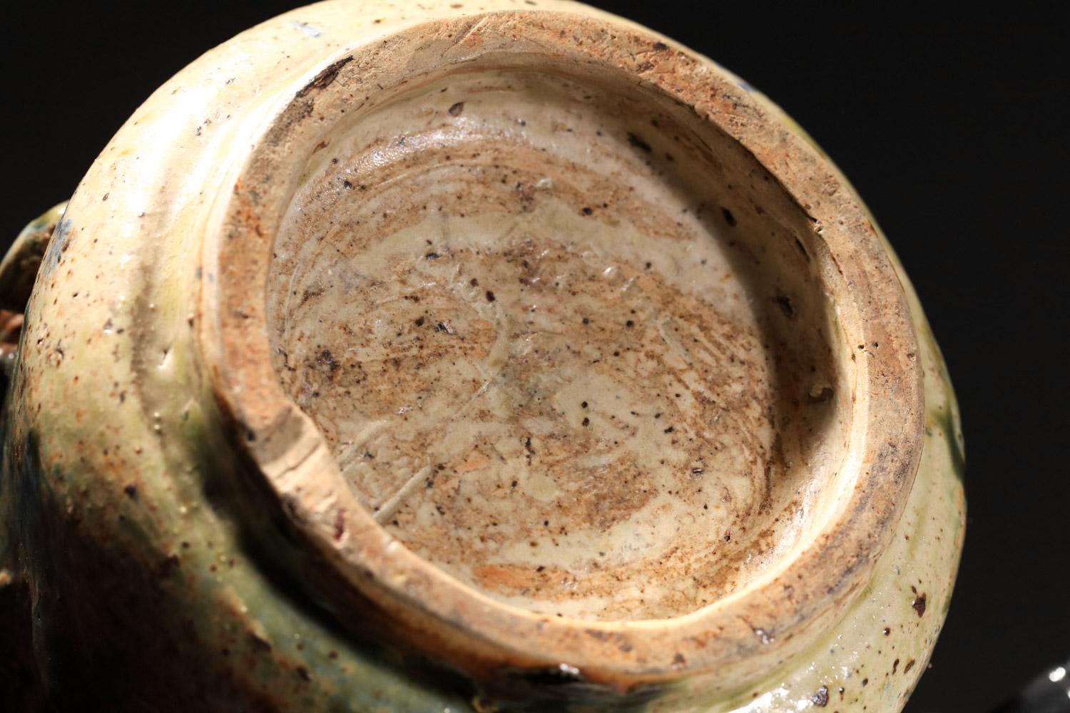 Gran jarrón de cerámica de André Rozay artículo único la Borne - I547 en venta 9