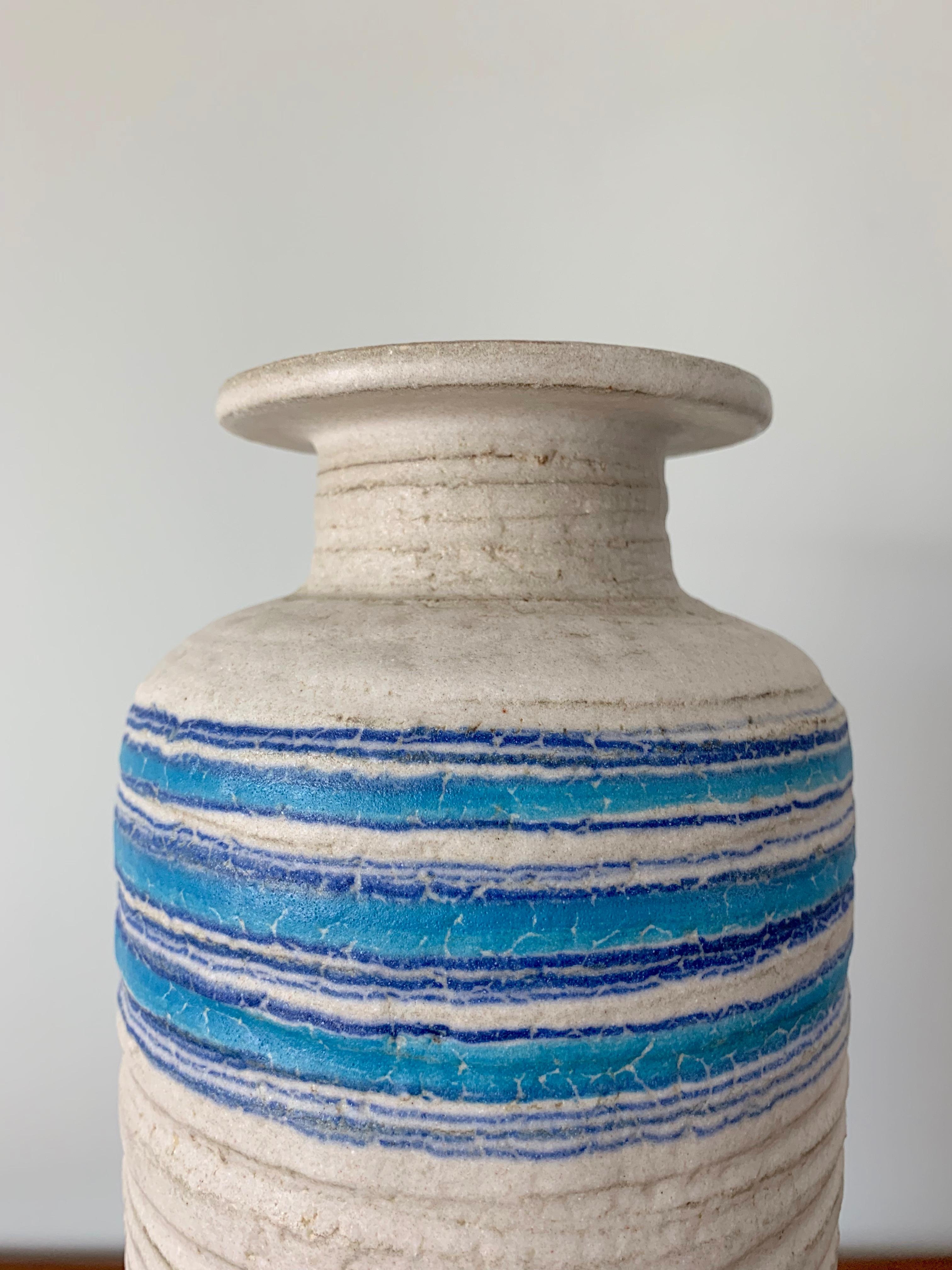 Mid-Century Modern Large Ceramic Vase by Bitossi, 1960s