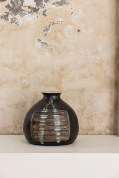 Large ceramic vase by Bruno Gambone, Italy, circa 1950s