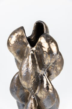 Large Ceramic Vase by Danish Artist Ole Victor, 2021