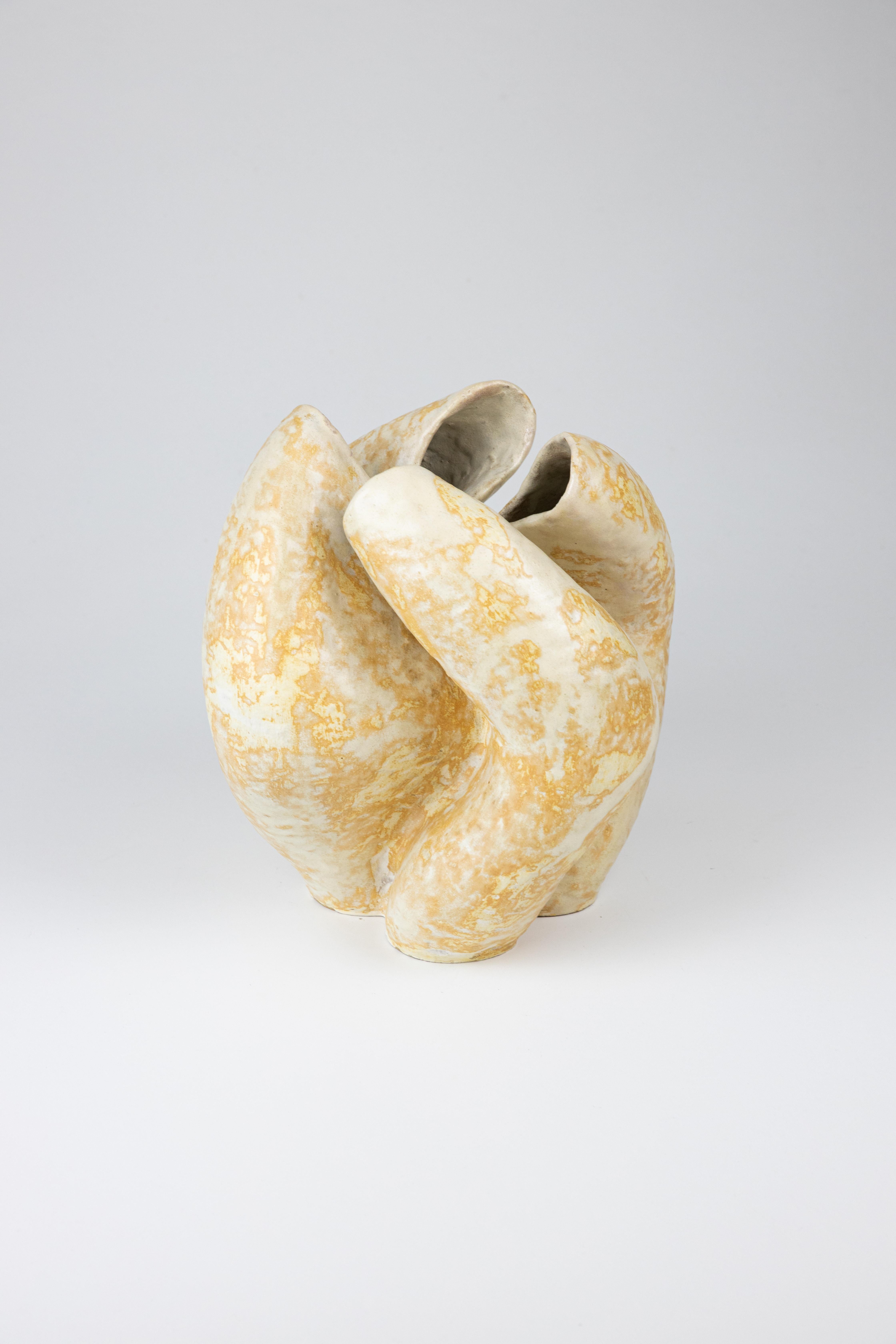 Large ceramic vase by Danish artist Ole Victor, 2021. Stoneware in beige/yellow glaze.

Ole Victor is a Danish artist who attended Art Academy between 1975 and 1980. He creates artworks and ceramics ever since. He’s been exhibited in Galerie 26 on