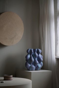Vaso grande in ceramica dell'artista danese Ole Victor, 2021