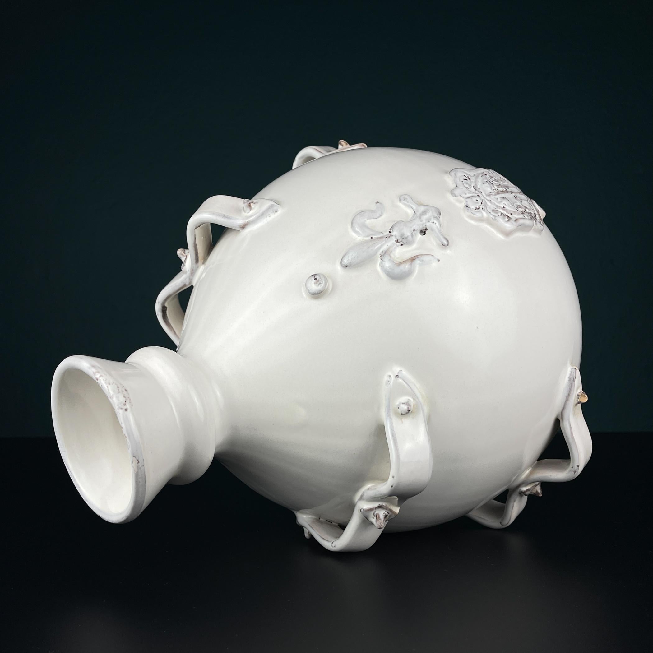 Grande vaso in ceramica di Gianfranco Ballerini, Italia anni '90 in vendita 5