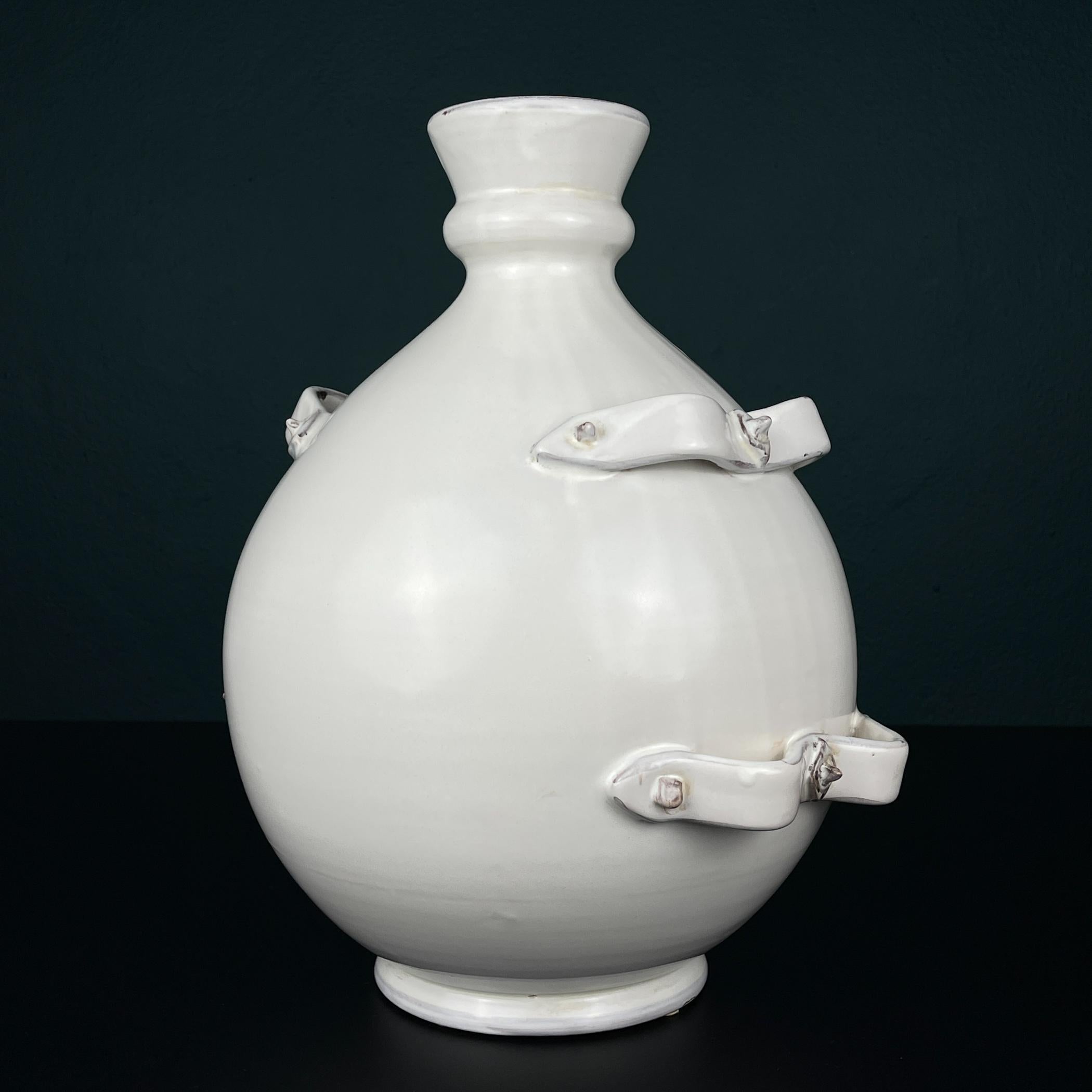 Grande vaso in ceramica di Gianfranco Ballerini, Italia anni '90 in vendita 9
