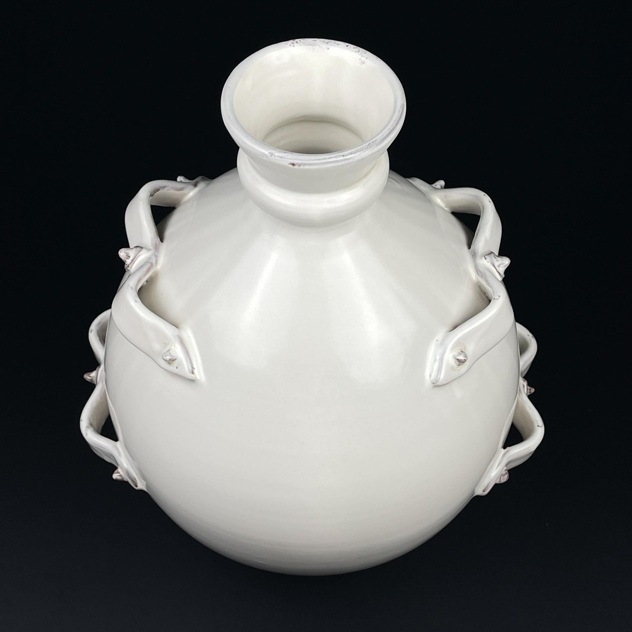 Grande vaso in ceramica di Gianfranco Ballerini, Italia anni '90 in vendita 10