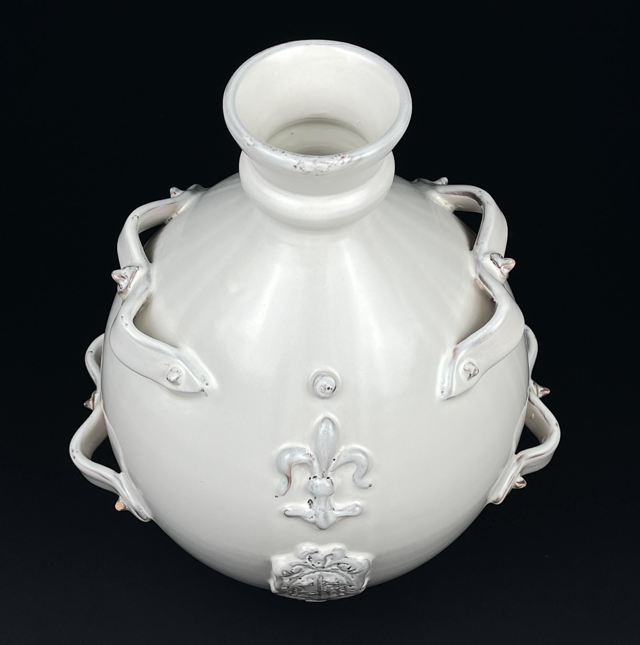 Grande vaso in ceramica di Gianfranco Ballerini, Italia anni '90 In condizioni buone in vendita a Miklavž Pri Taboru, SI