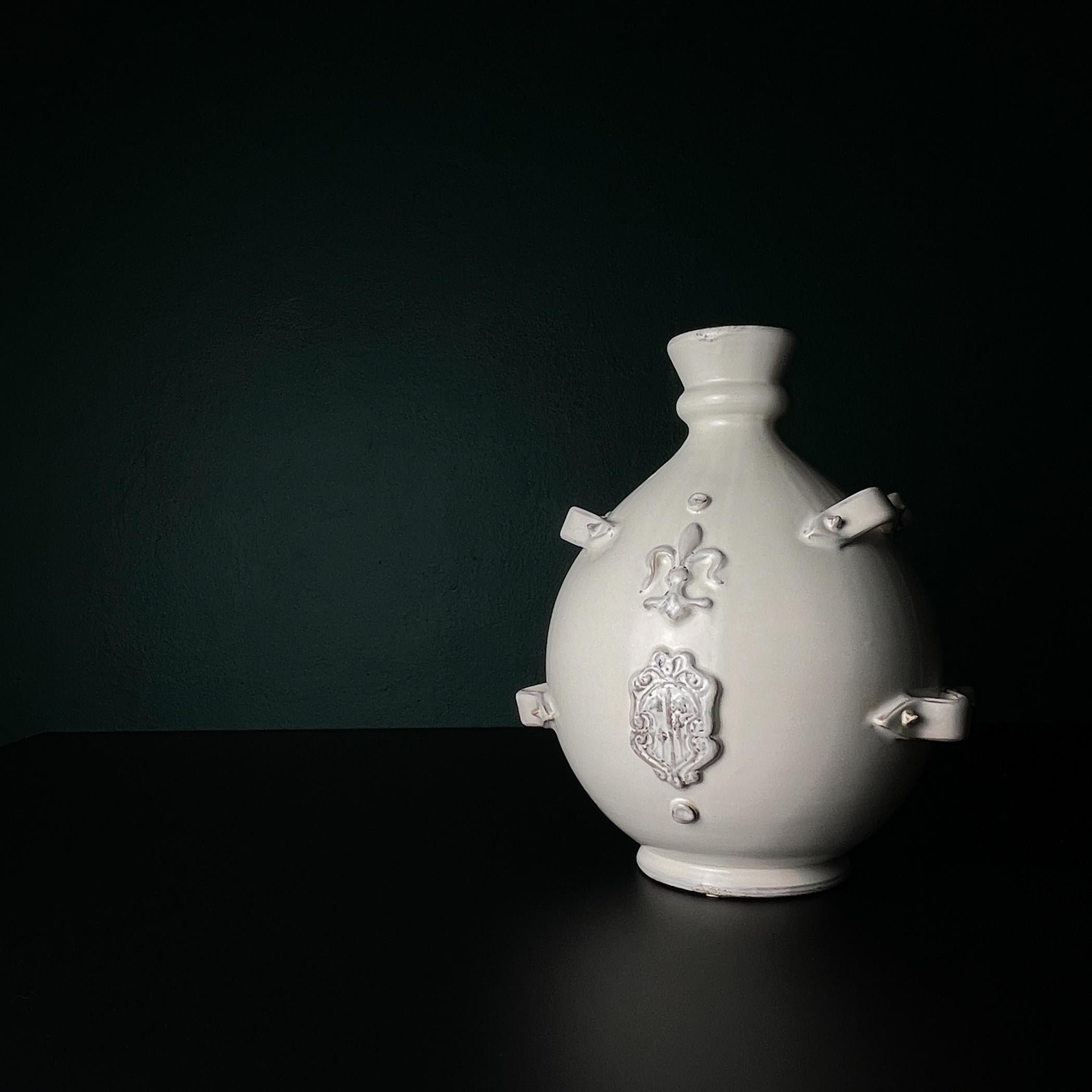 Ceramica Grande vaso in ceramica di Gianfranco Ballerini, Italia anni '90 in vendita