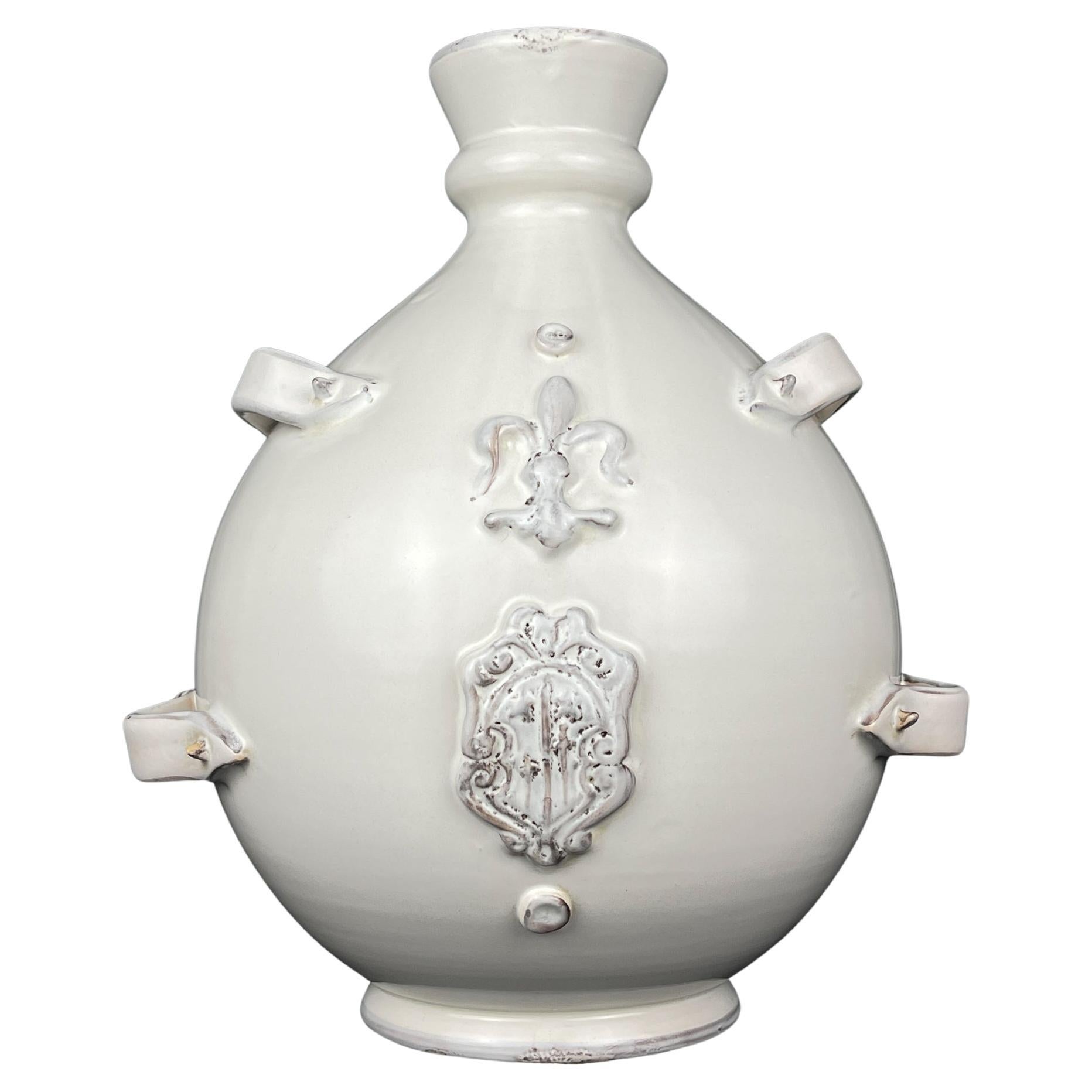 Grande vaso in ceramica di Gianfranco Ballerini, Italia anni '90