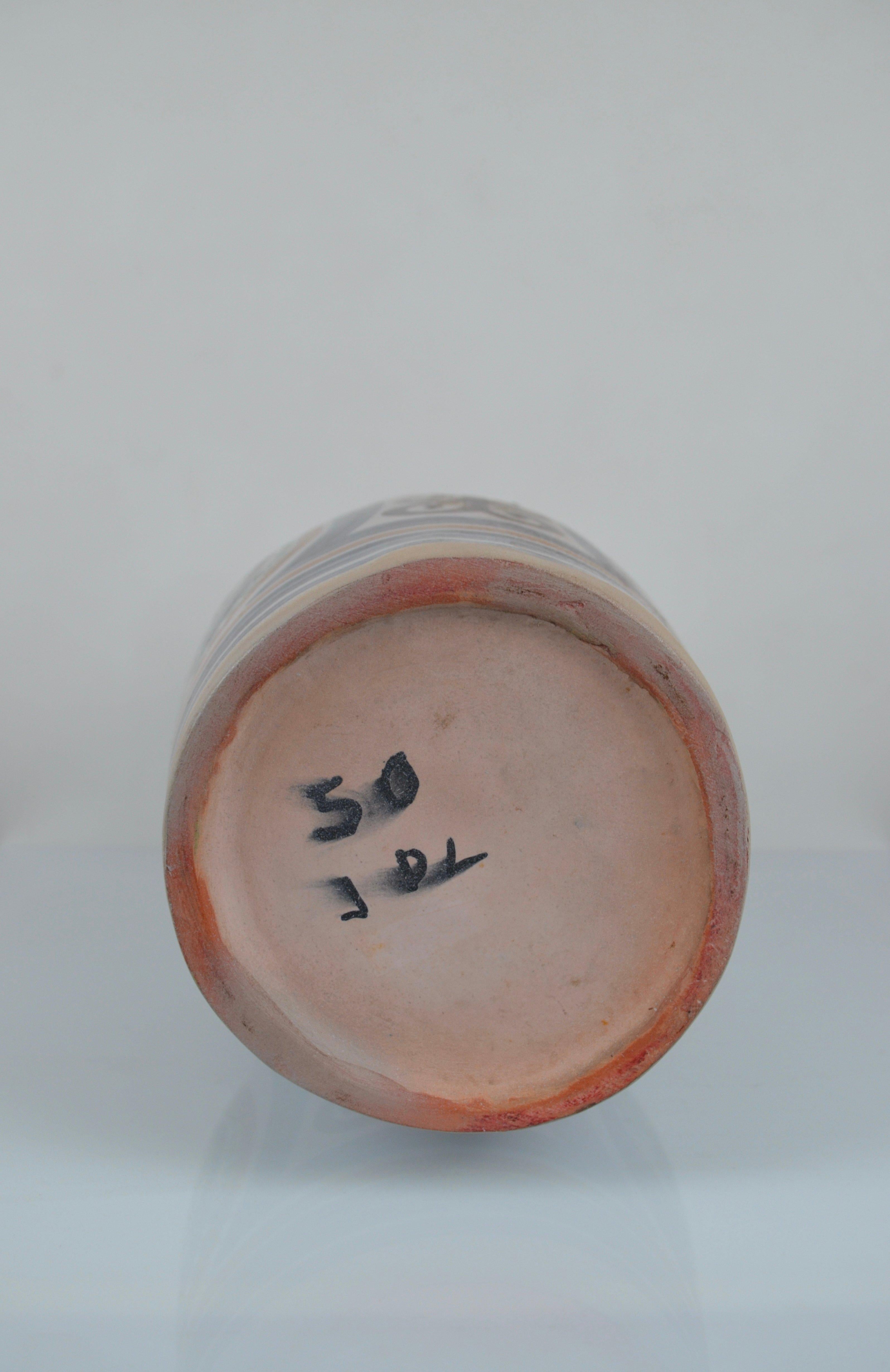 Gran jarrón de cerámica de Jean De Lespinasse, Francia, años 50-60 Francés en venta
