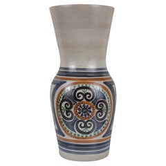 Retro Large Ceramic Vase by Jean De Lespinasse, France, 50-60s
