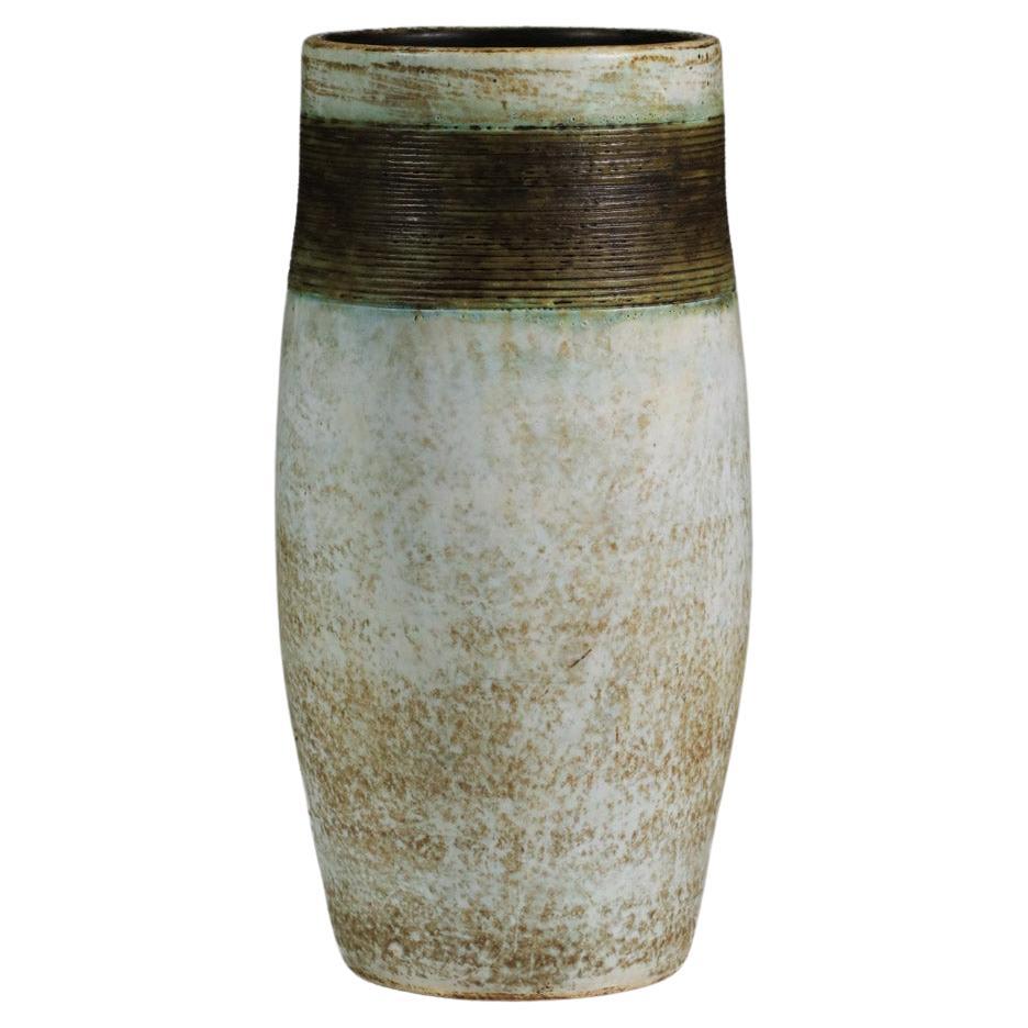 Große keramikvase von les 2 potiers im Angebot