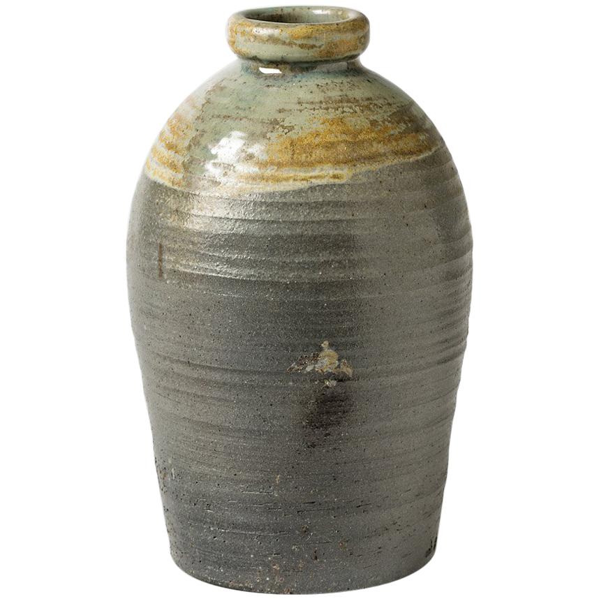 Large Ceramic Vase by Martin Hammond from La Borne, circa 1975 For Sale