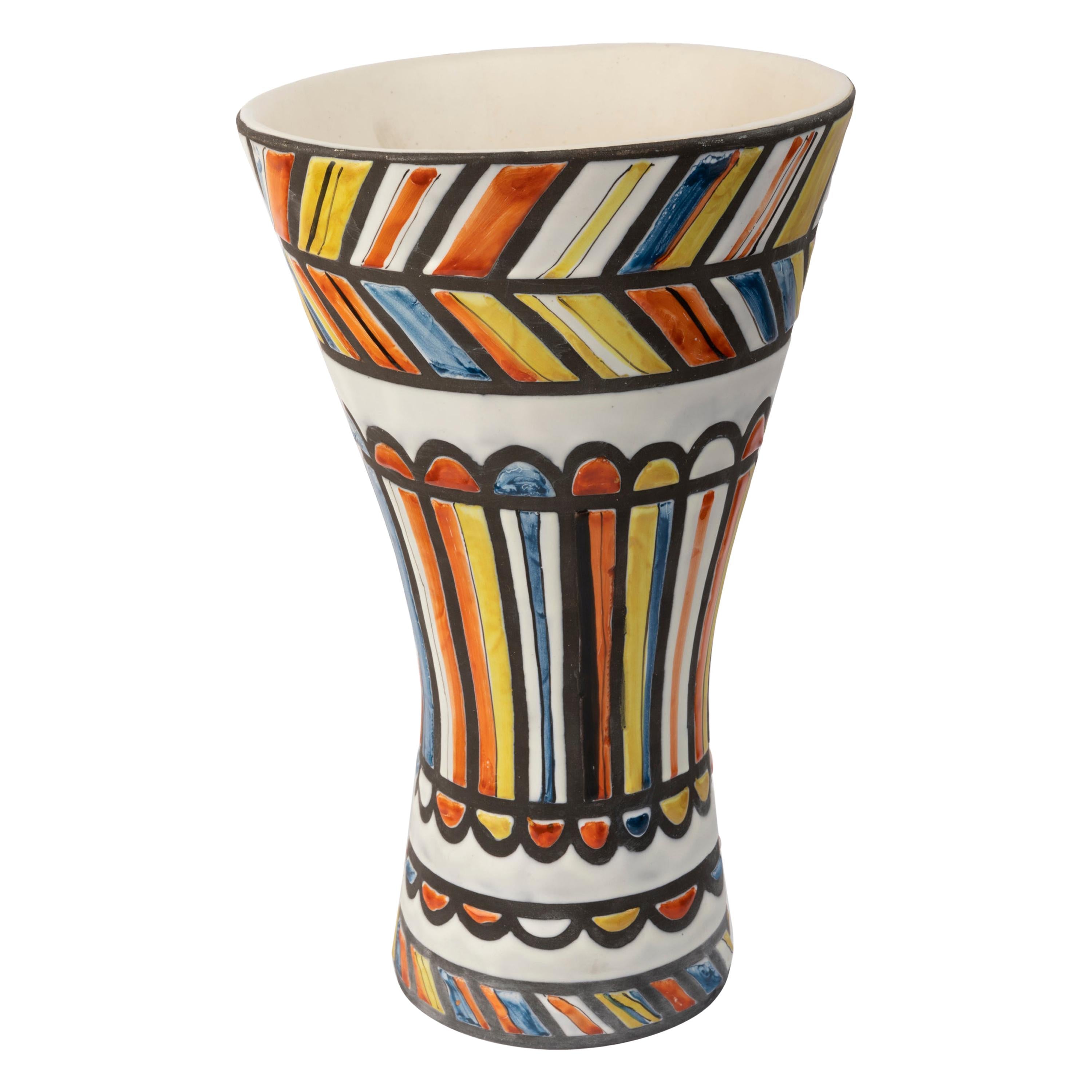 Large Ceramic Vase by Roger Capron