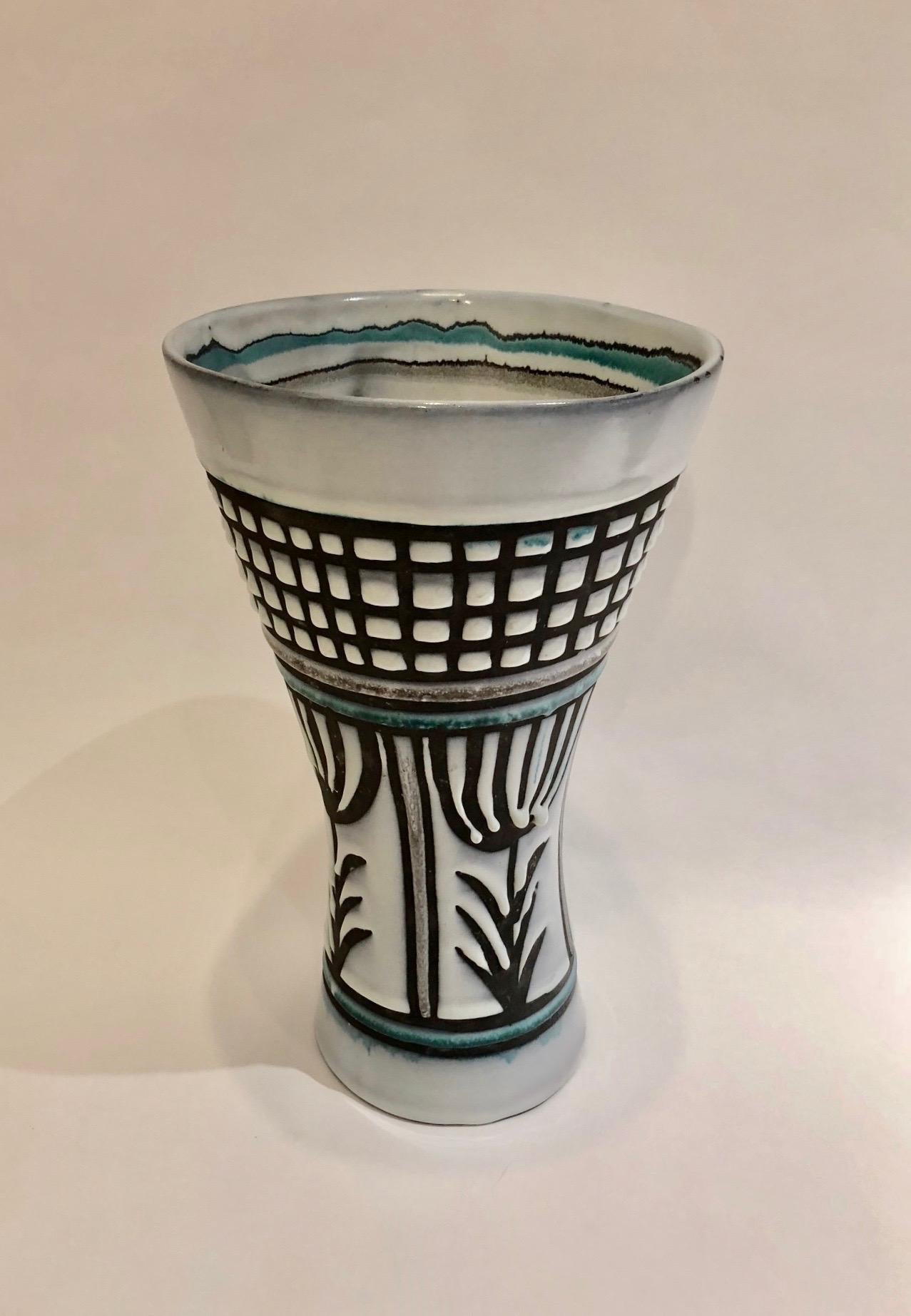 Large Ceramic Vase by Roger Capron, Vallauris, 1950s 3