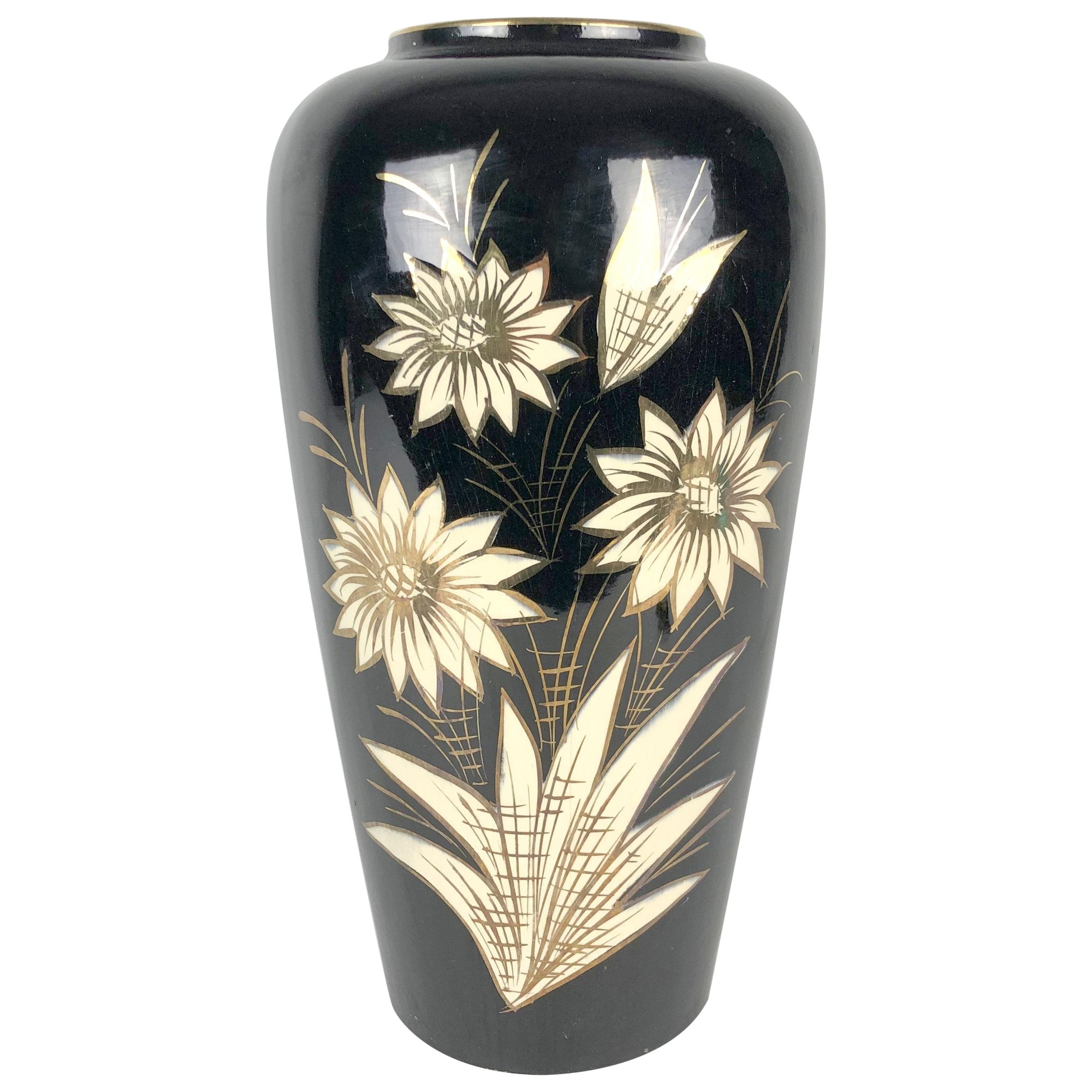 Large Ceramic Vase by Scheurich, Germany 1960s
