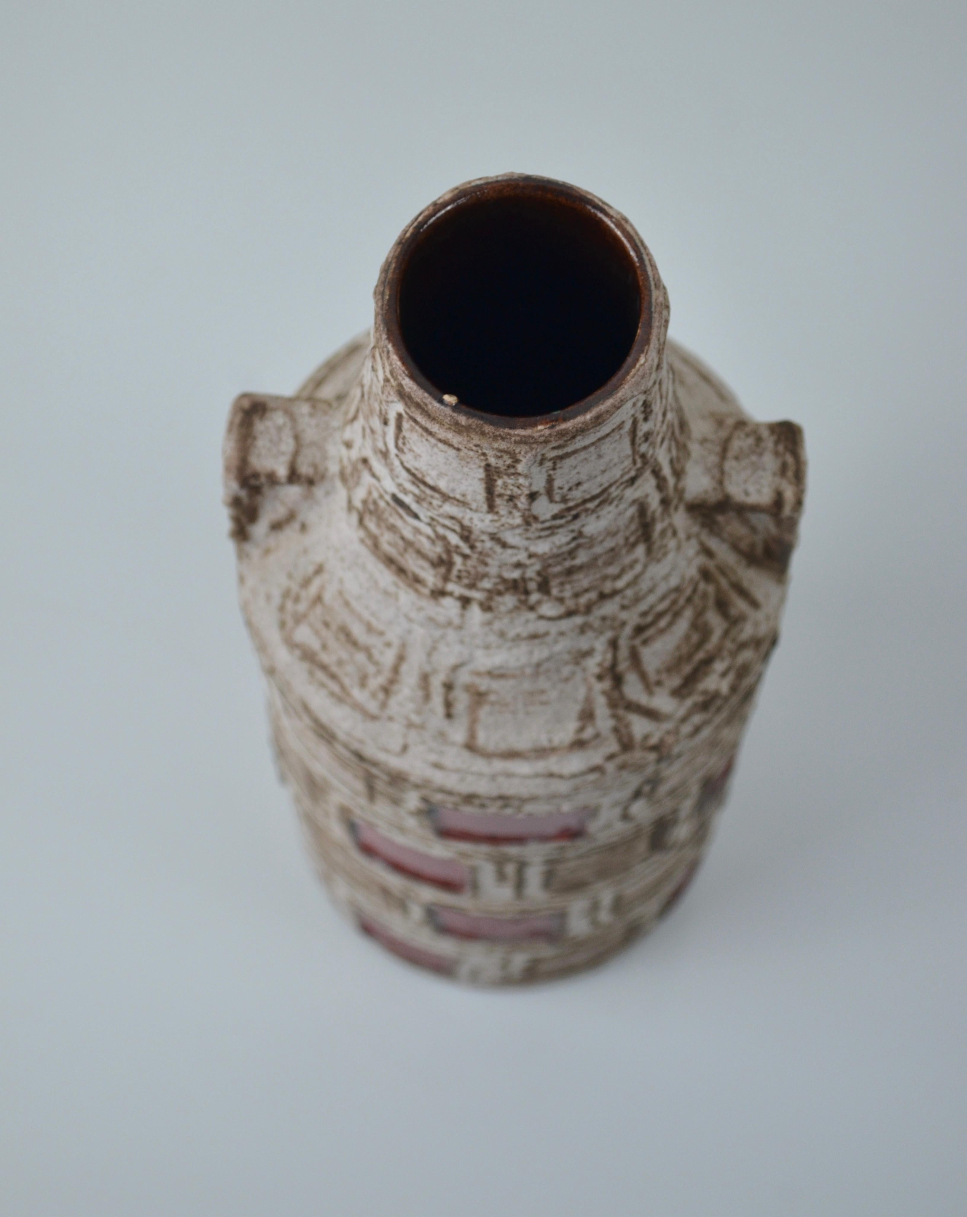 German Large Ceramic Vase Capri by Ilse Stephan for Schlossberg, 1960s For Sale