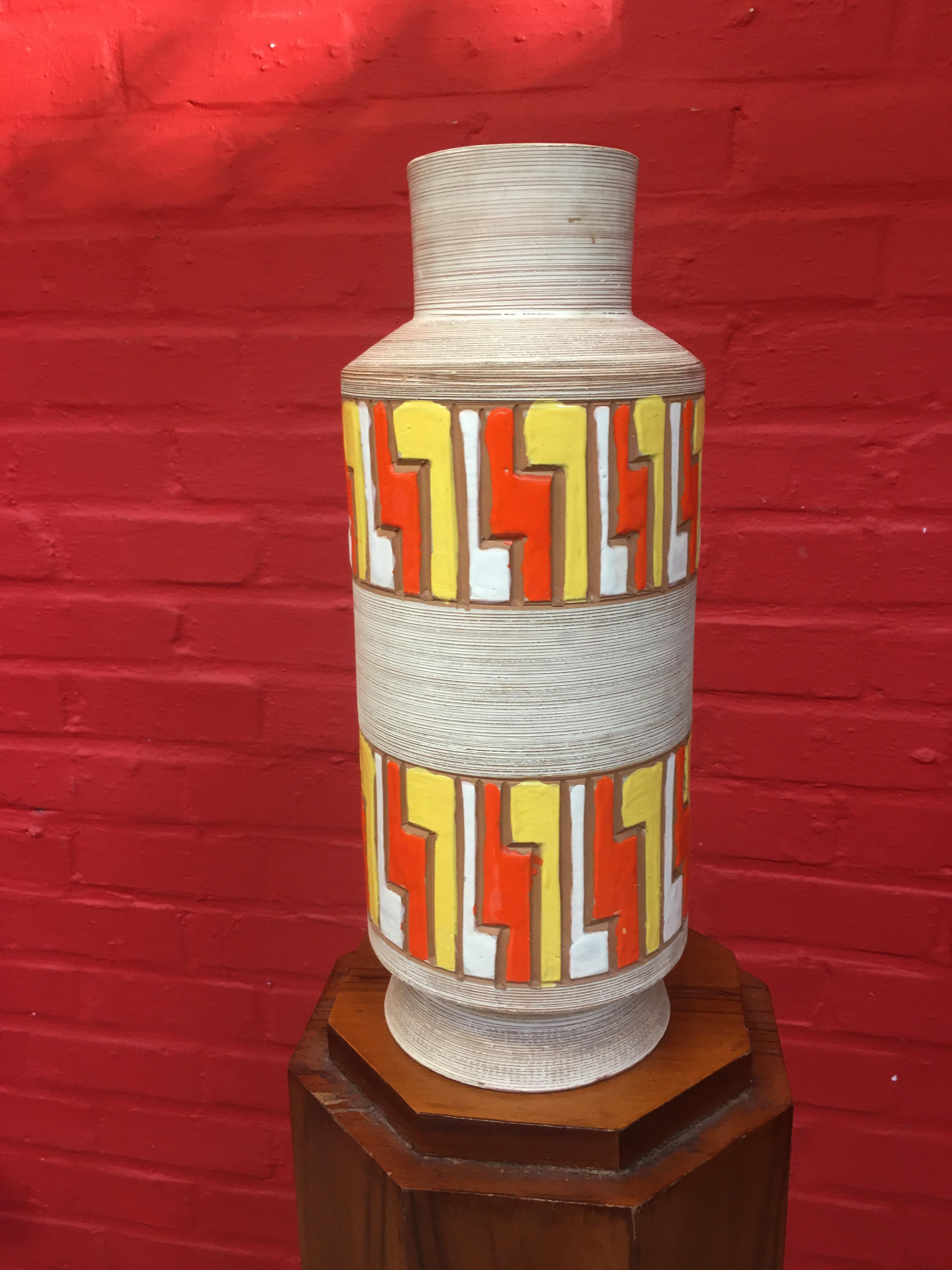 Grande vaso in ceramica, Italia, 1950 circa in vendita 1