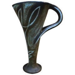 Large Ceramic Vase Signed Accolay