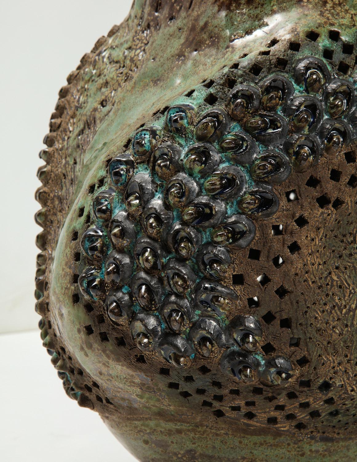 Contemporary Large Ceramic Vessel by Dena Zemsky