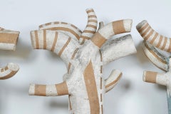 Large Concrete Vintage Set of 3 Outdoor Pedestal Decor