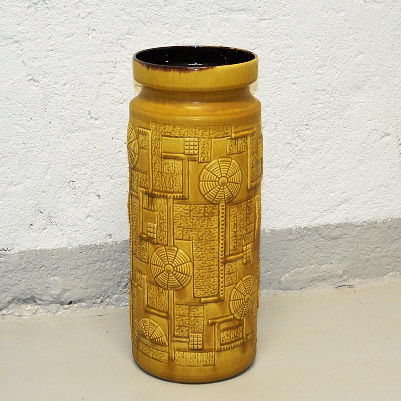 Große Vintage-Vase Narvik aus Keramik von Bodo Mans, Westdeutschland, 1970er Jahre (Ende des 20. Jahrhunderts) im Angebot