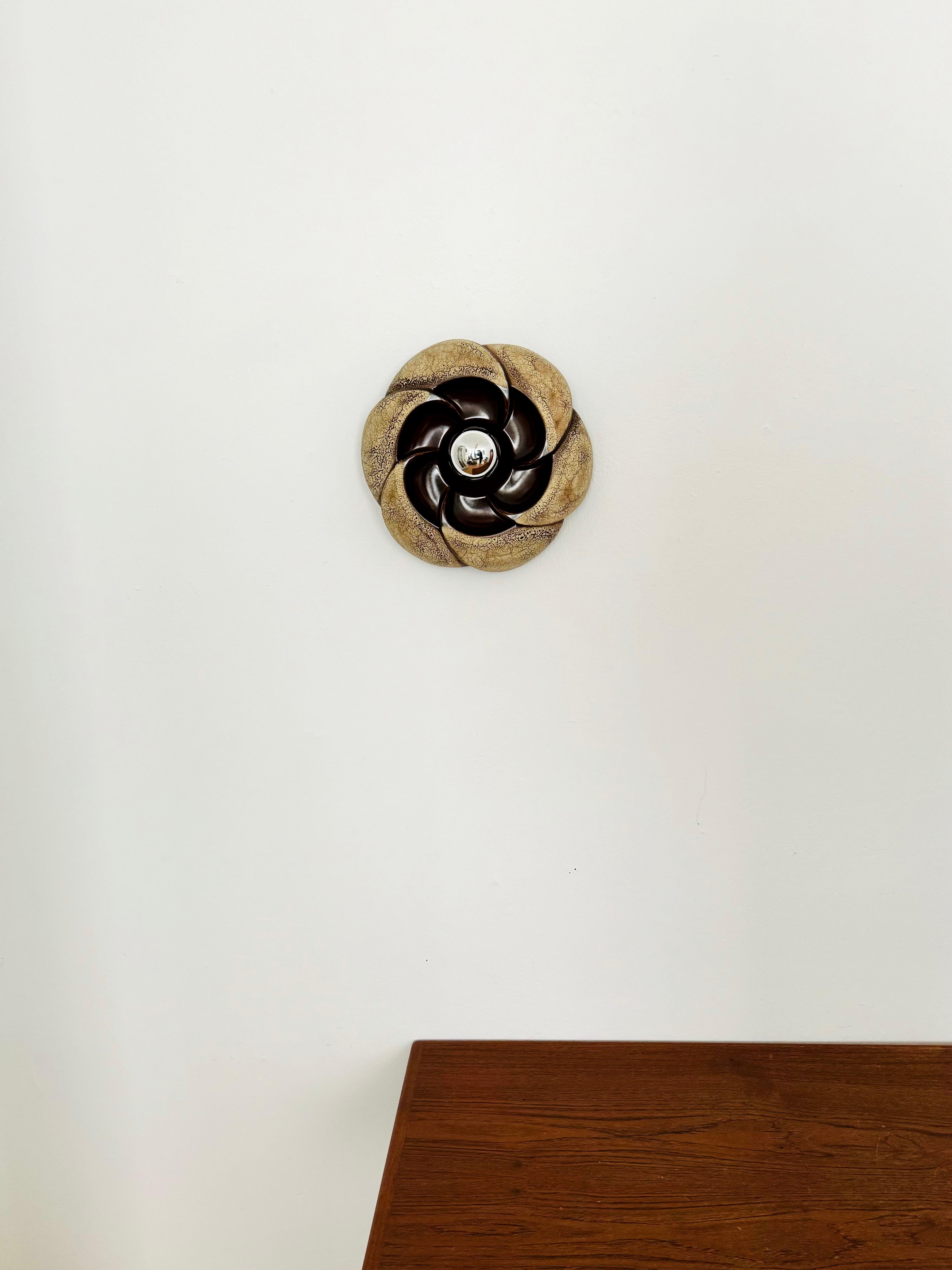 Grande lampe murale en céramique Bon état - En vente à München, DE