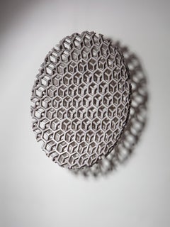 Large Ceramic Wall Sculpture by Alessio Tasca. Italy, 1970s