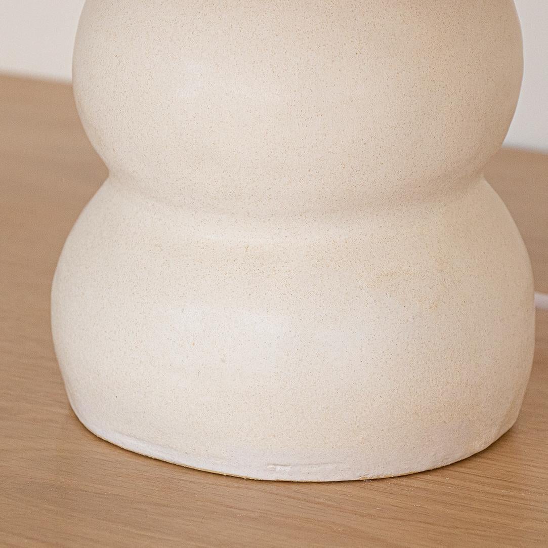 Large Ceramic Wave Lamp For Sale 2