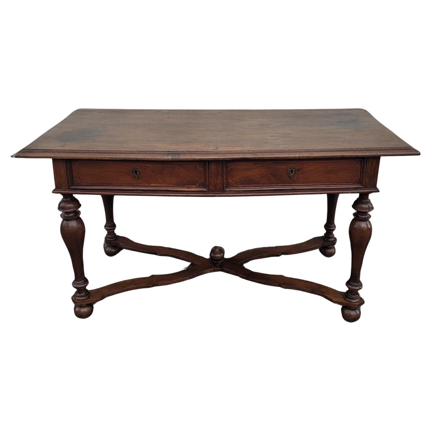 Large Ceremonial Table, Palais Genoa, 17th Century For Sale
