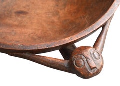 Large Ceremonial Wooden Bowl – Admiralty Islands, Papua New Guinea