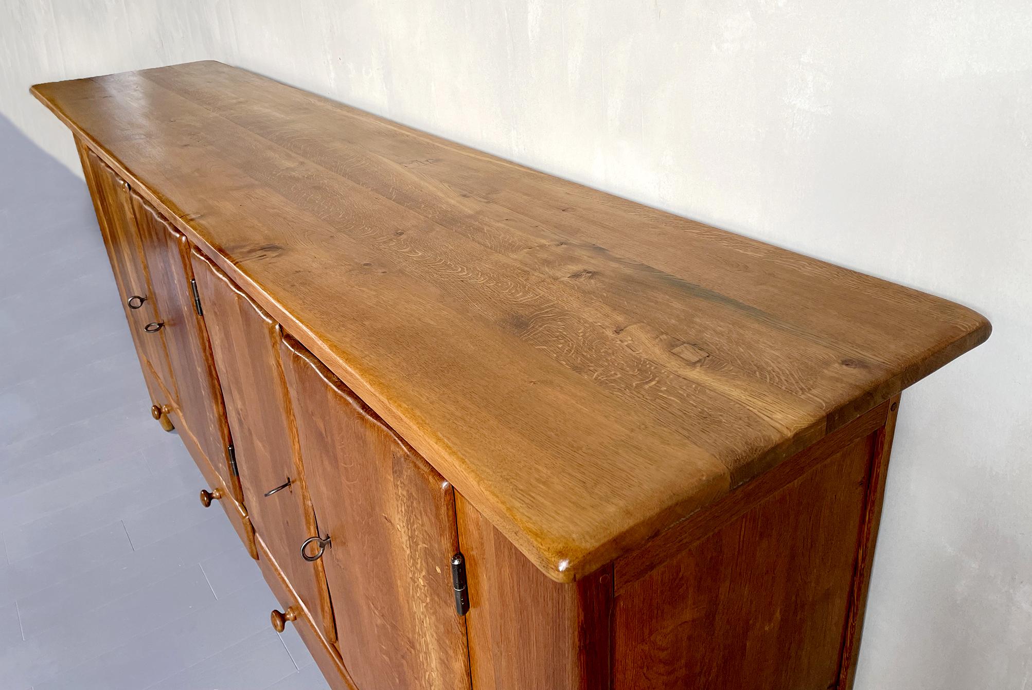 Mid-20th Century Large Chalet Sideboard, France, 1950 For Sale